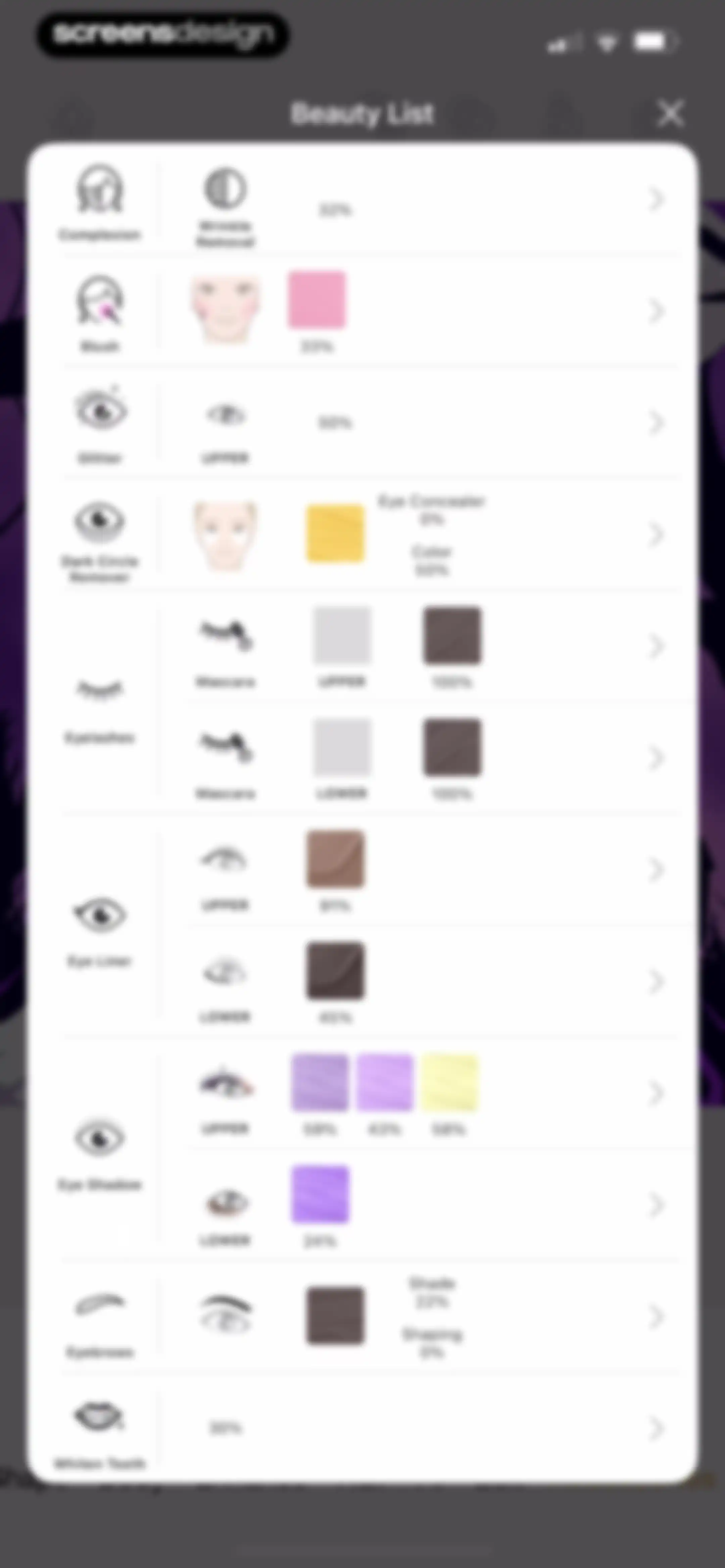 Perfect365: Face Makeup Editor screen 106