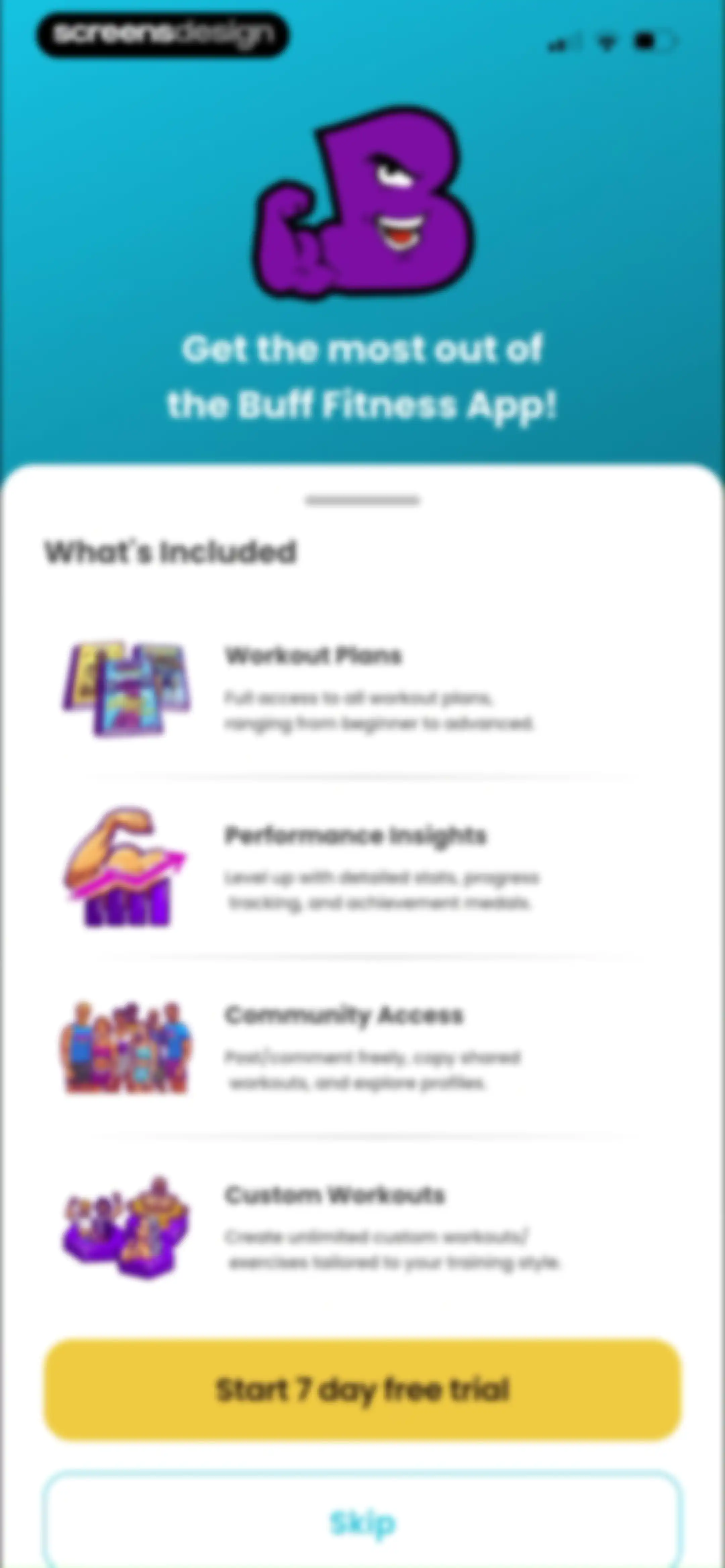 BUFF | Gym Workout Tracker screen 13
