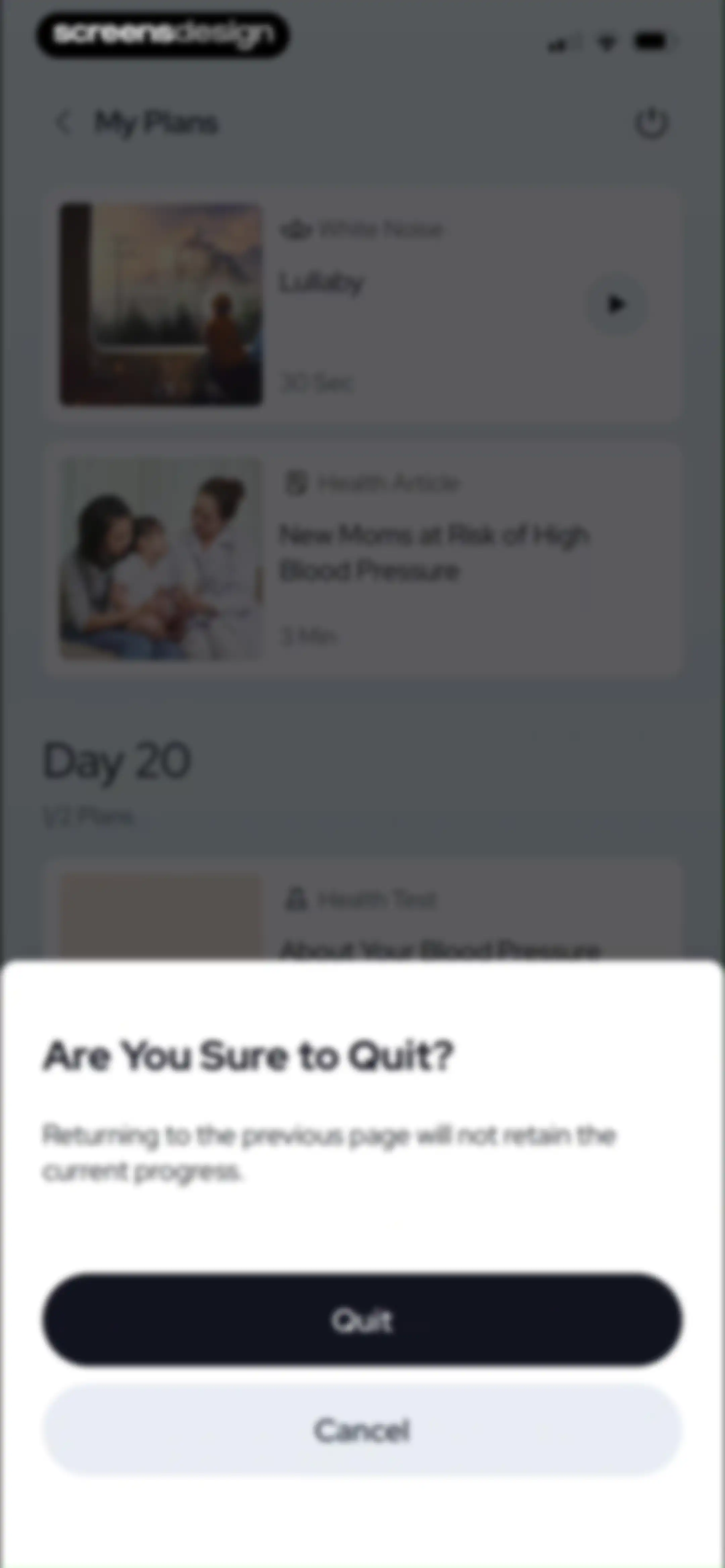 Health Planner & Tracker screen 57