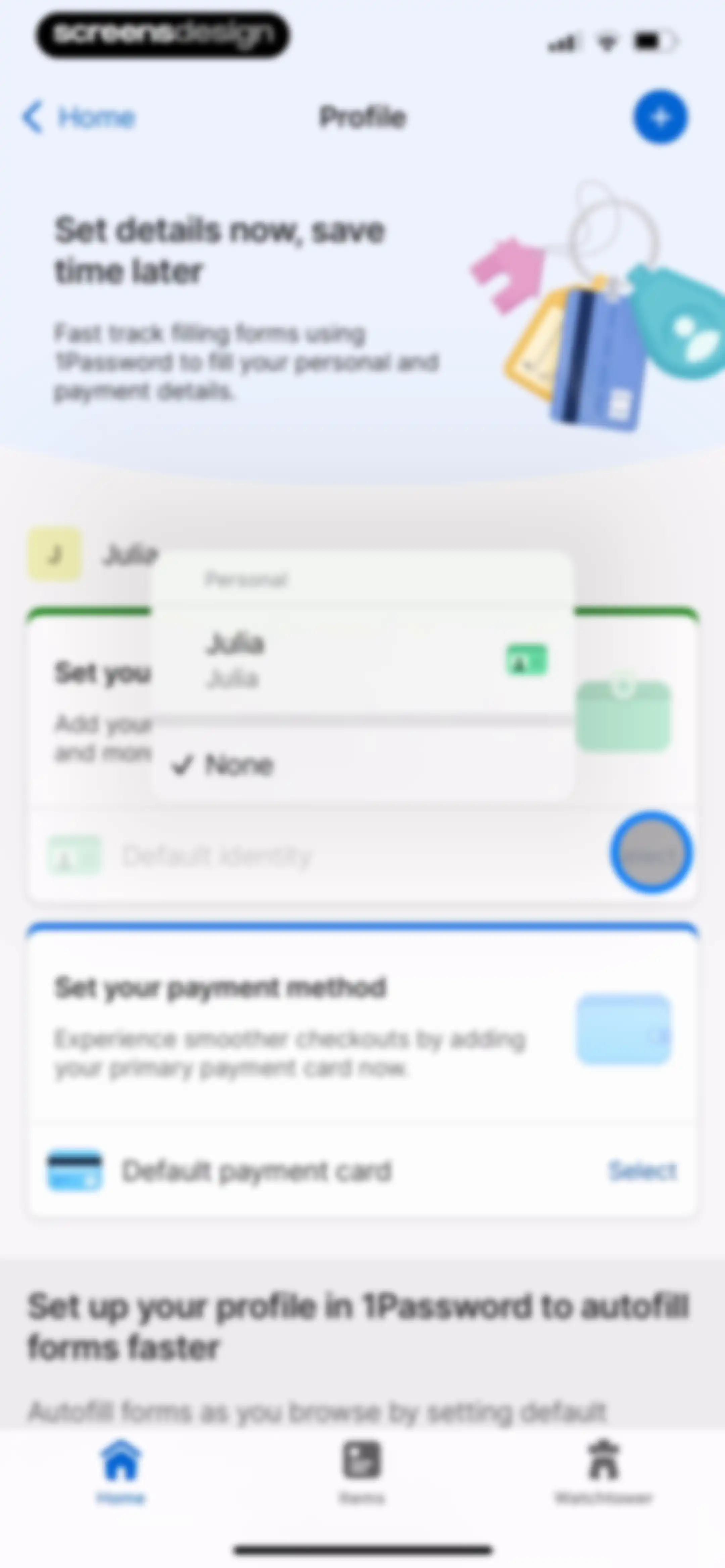 1Password: Password Manager screen 52