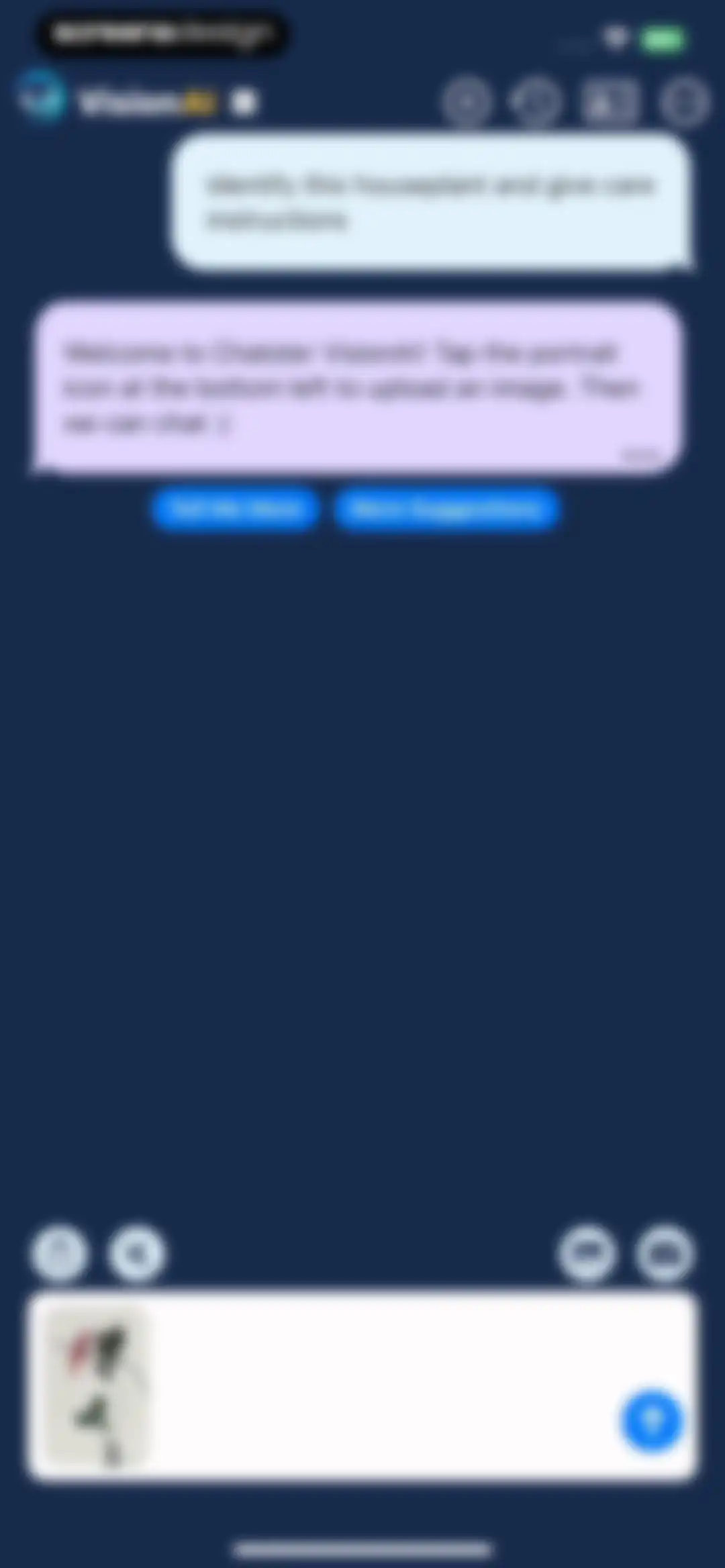 AI Assistant: Images & Writing screen 50
