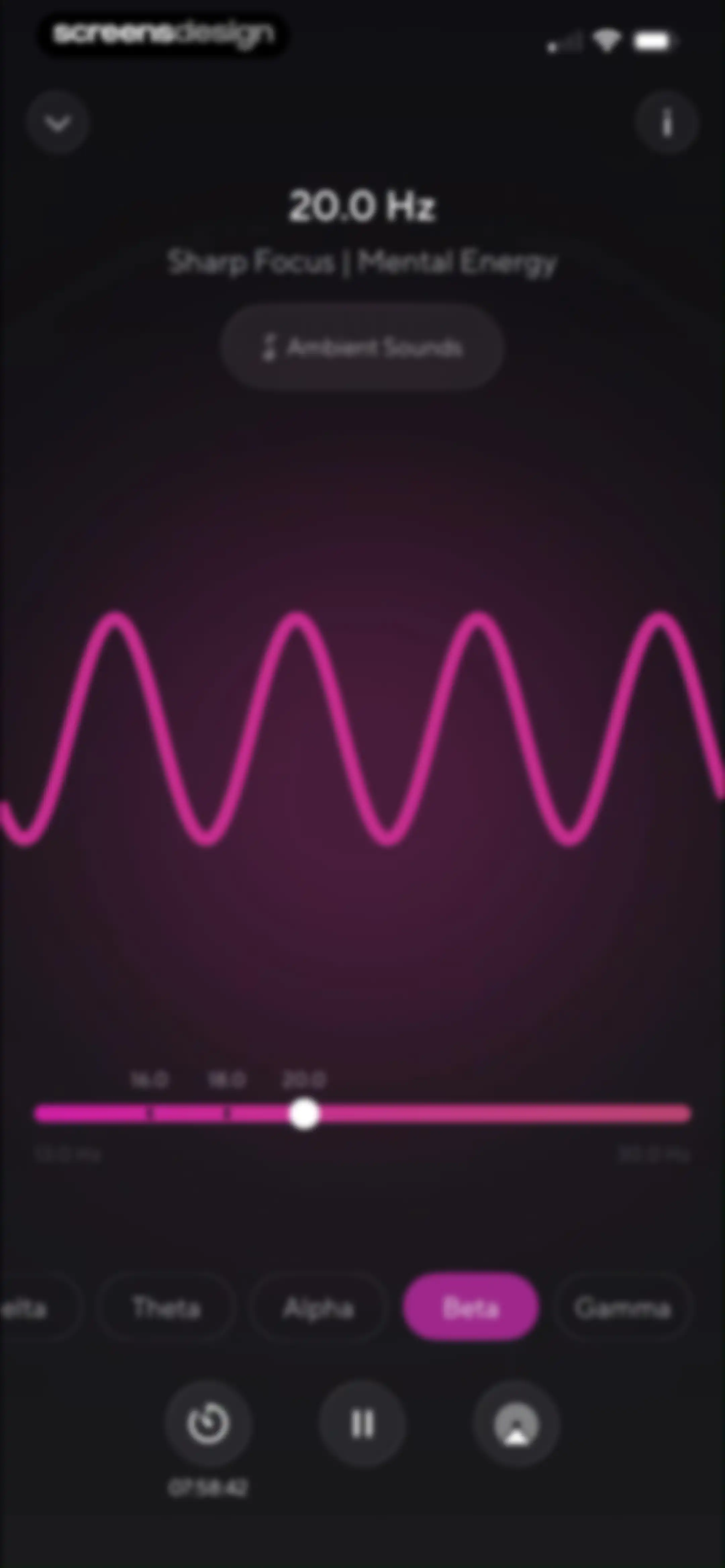 ColorSleep: Green, Brown Noise screen 70