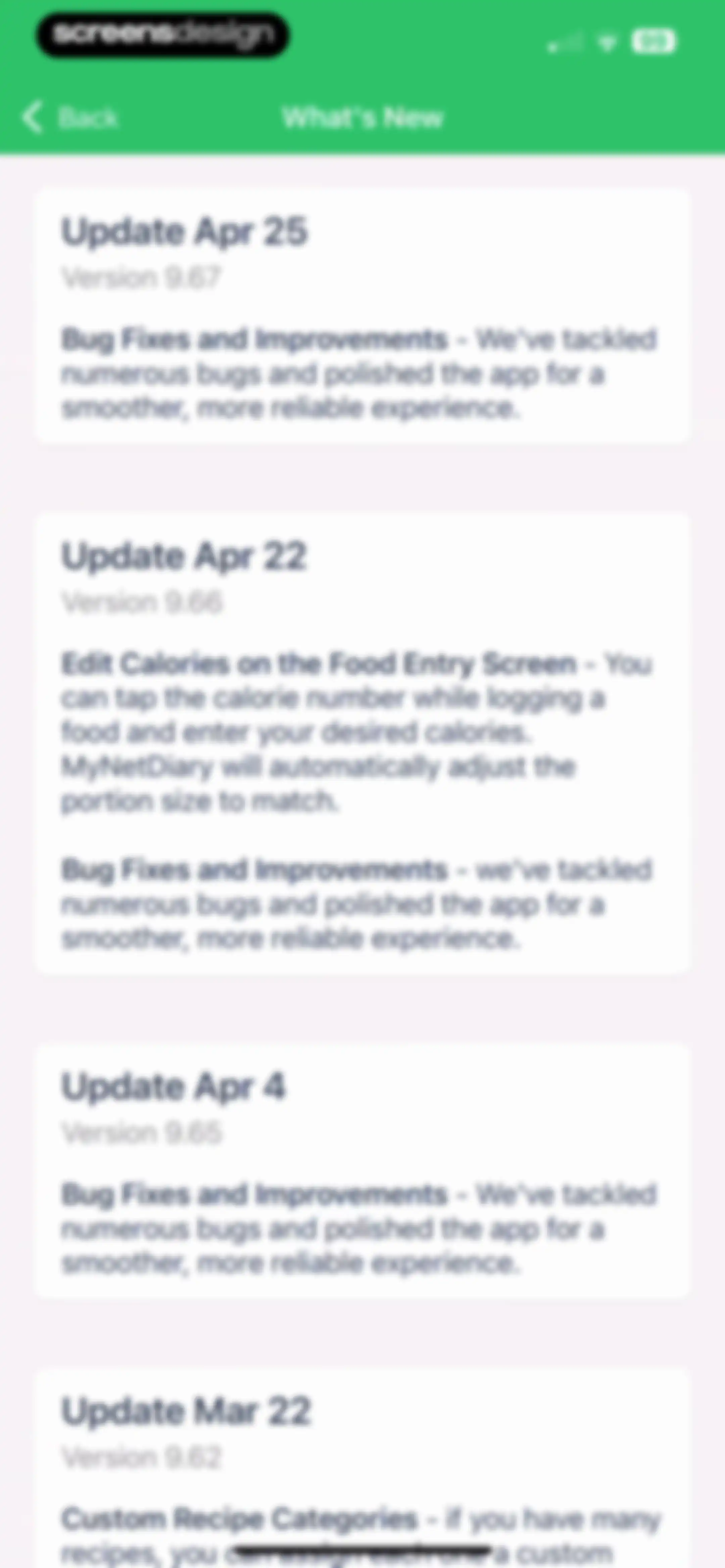 Calorie Counter - MyNetDiary screen 310