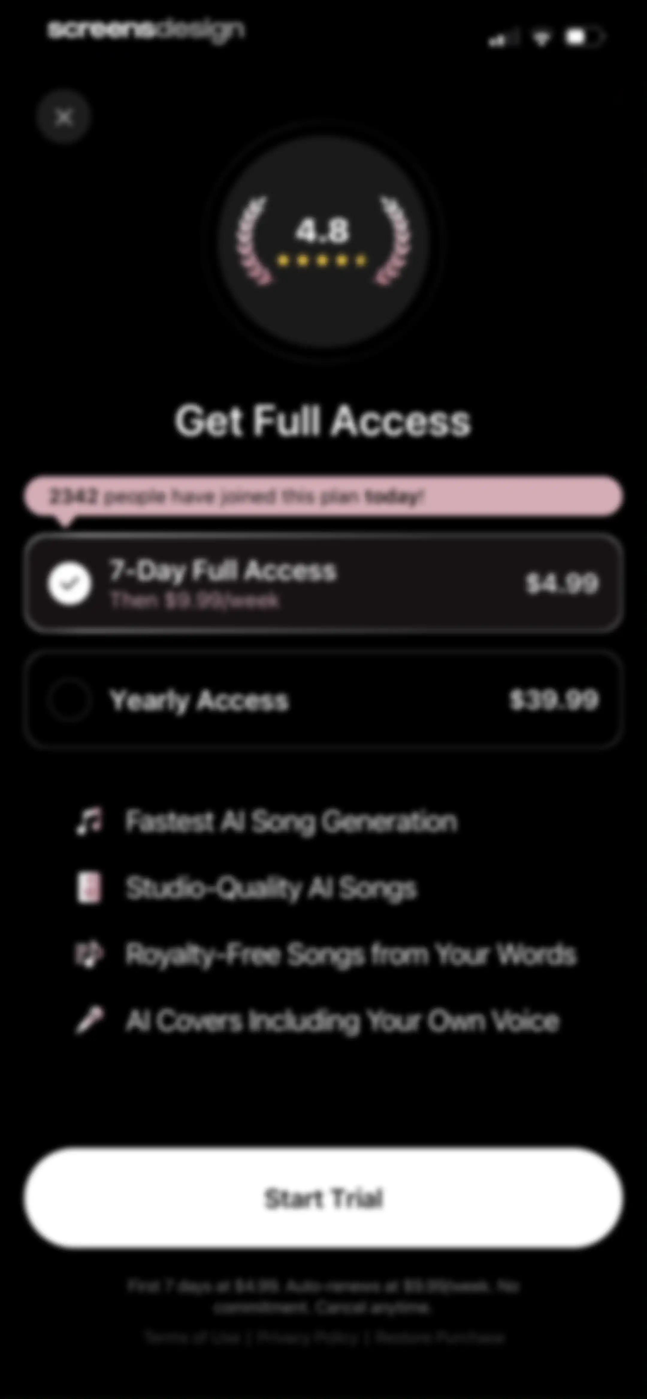 MyTunes : AI Music Generator screen 11