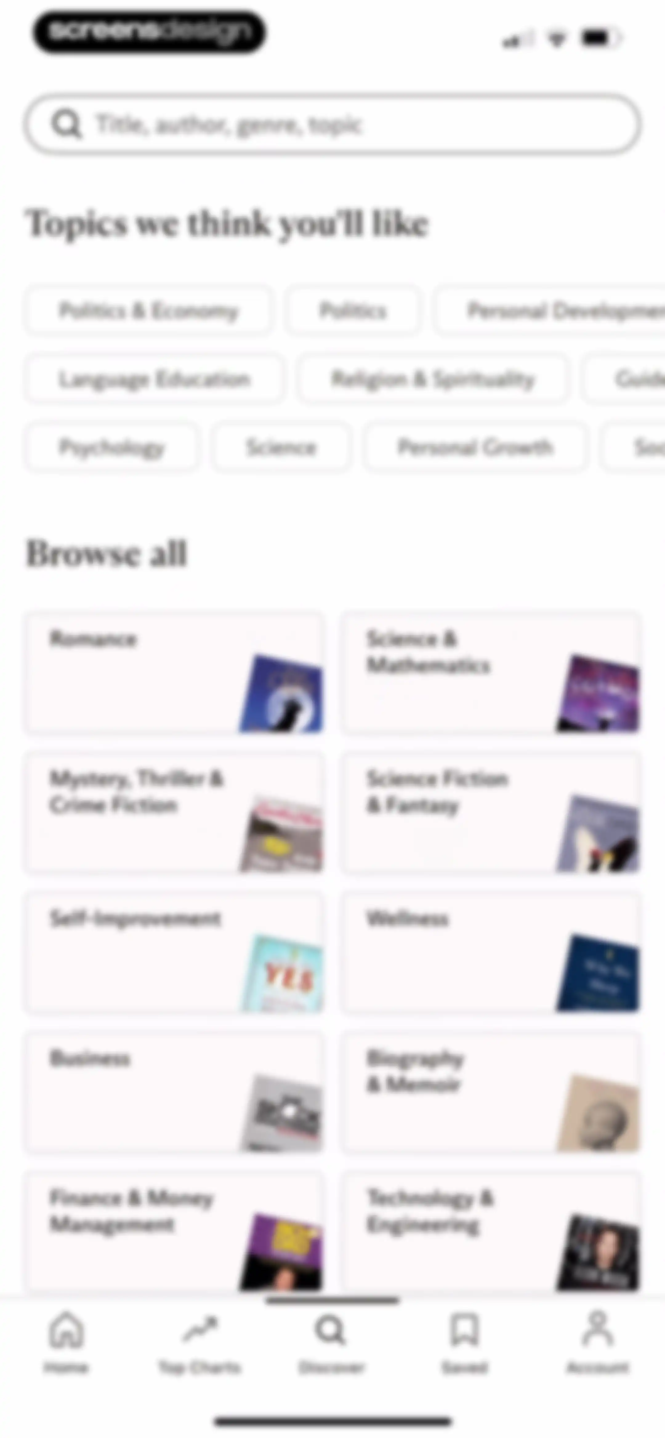 Everand: Audiobooks & Ebooks screen 132