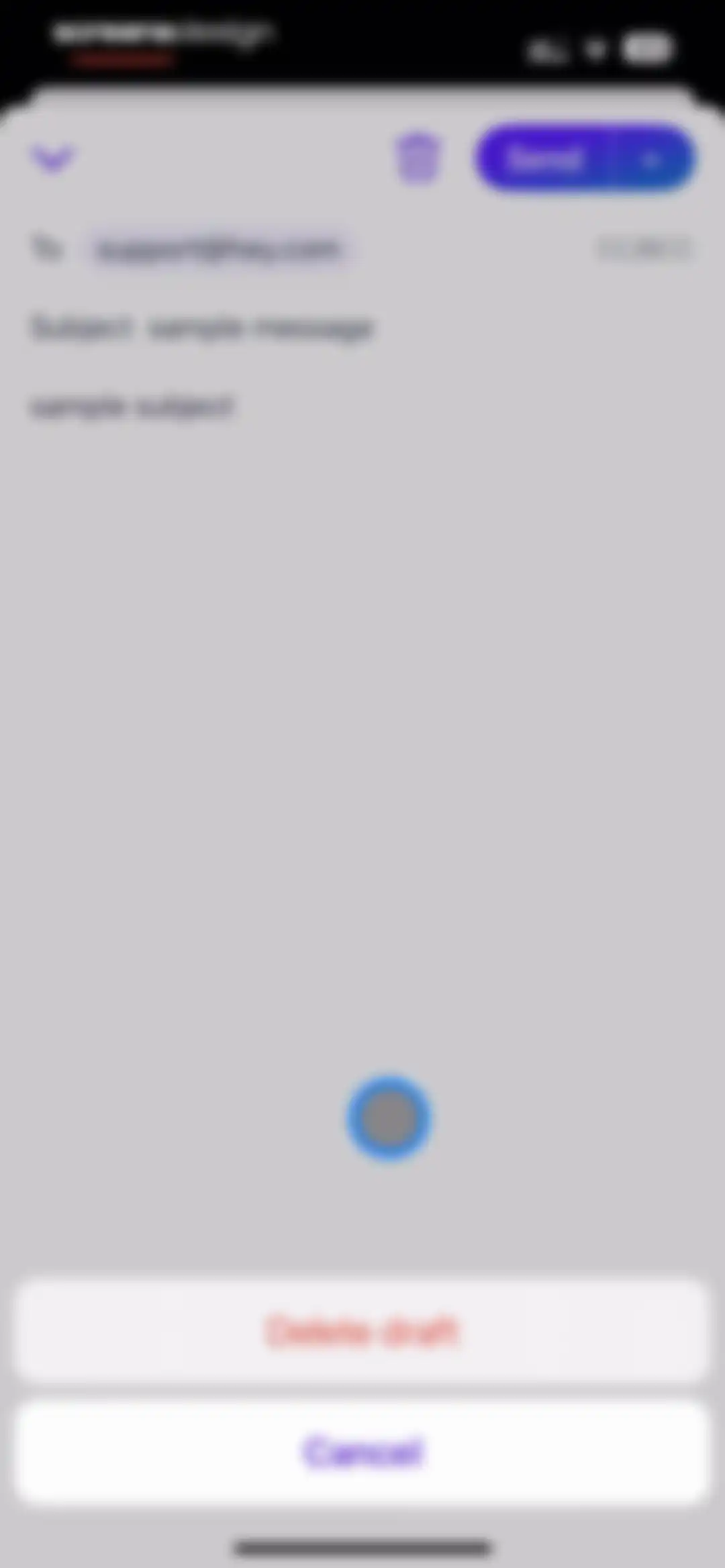 HEY Email screen 48