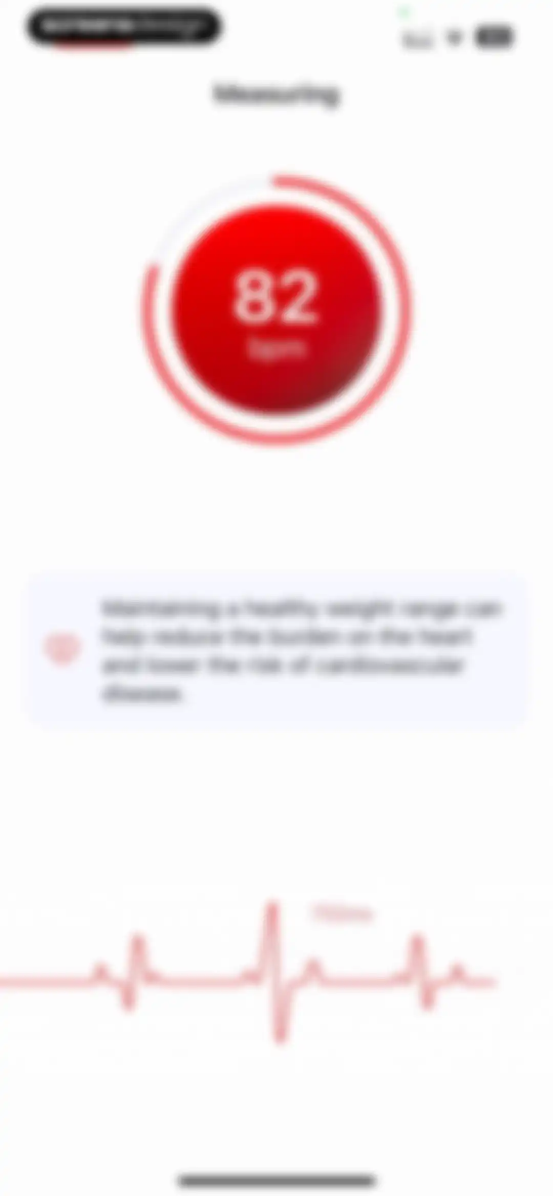 iHeart-Pulse Rate Monitor App. screen 11