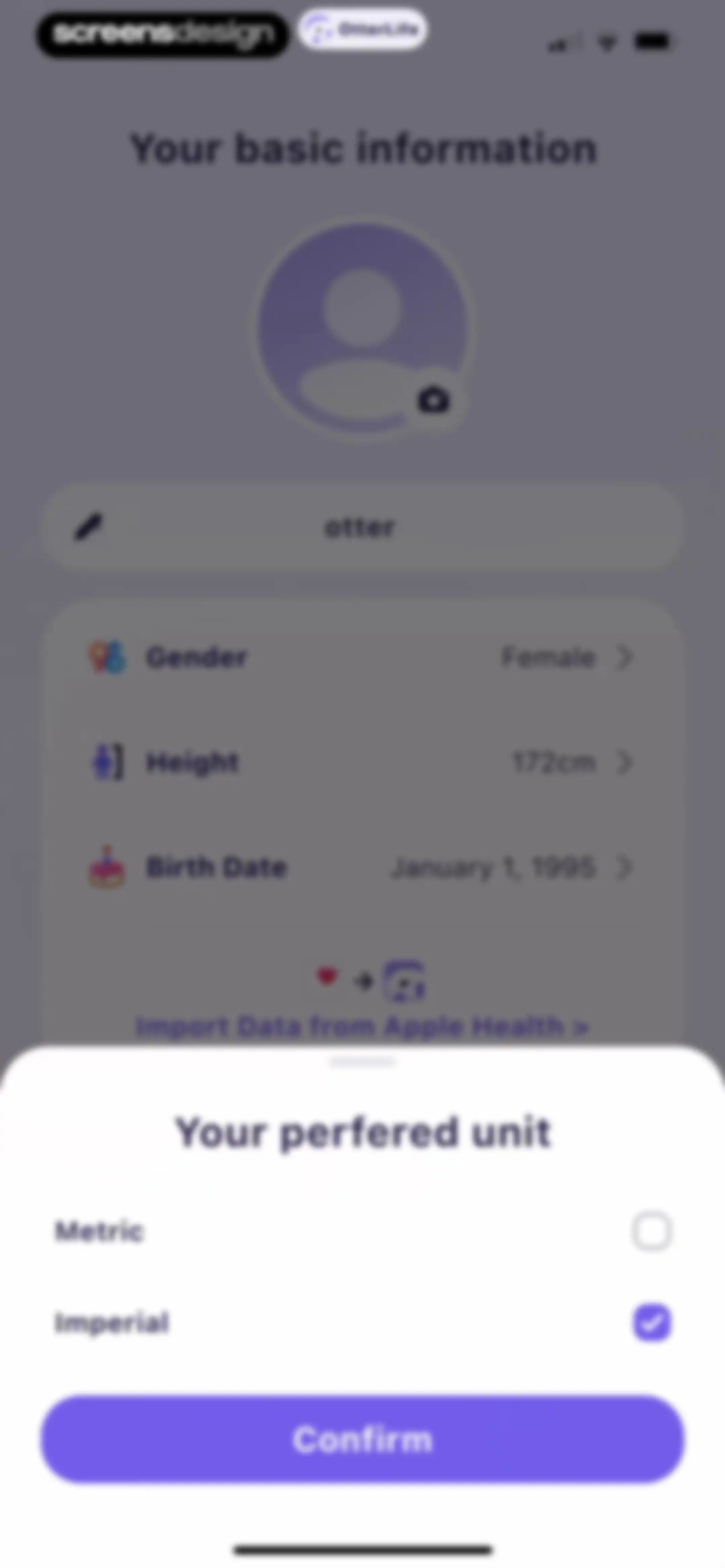 OtterLife: AI Health Tracker screen 6
