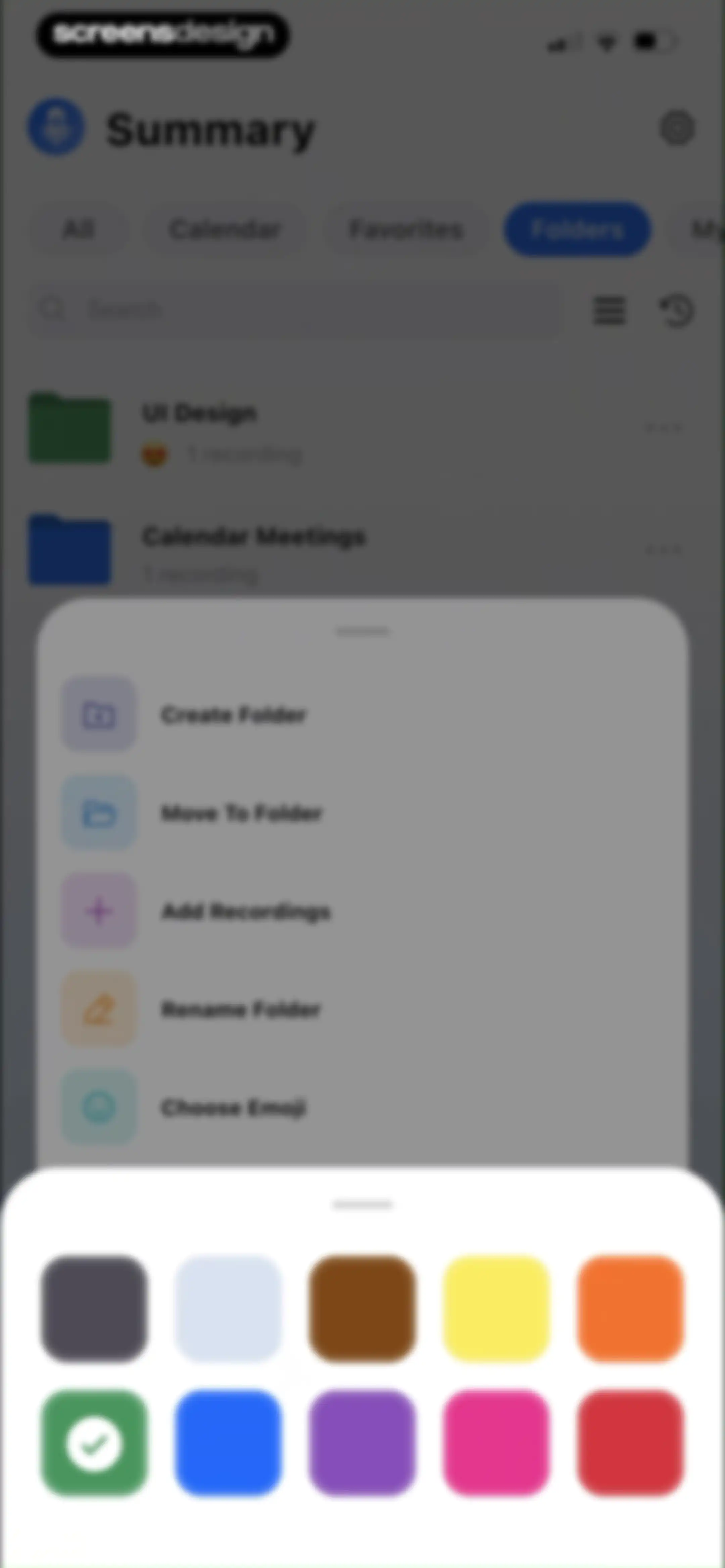Summary - AI Note Taker screen 97