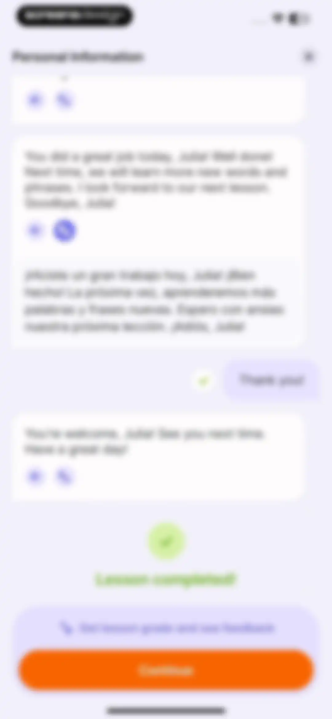 JustSpeak – AI English Tutor screen 65