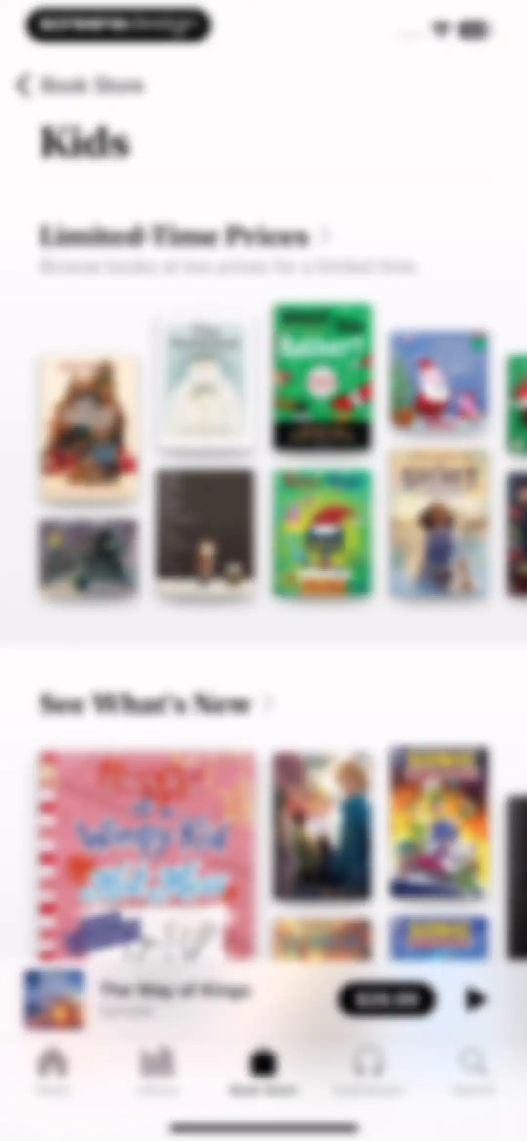 Apple Books screen 150