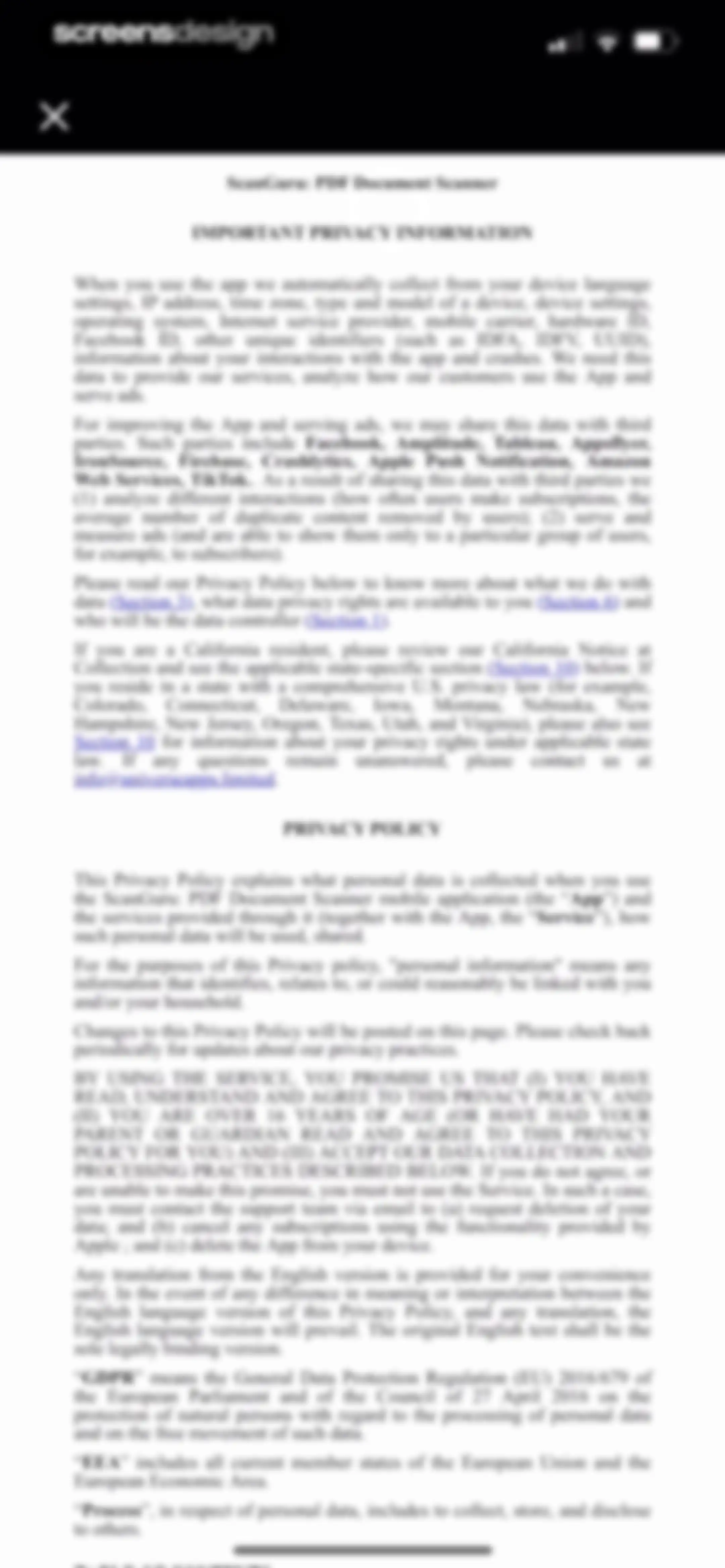ScanGuru: PDF Scanner App screen 100