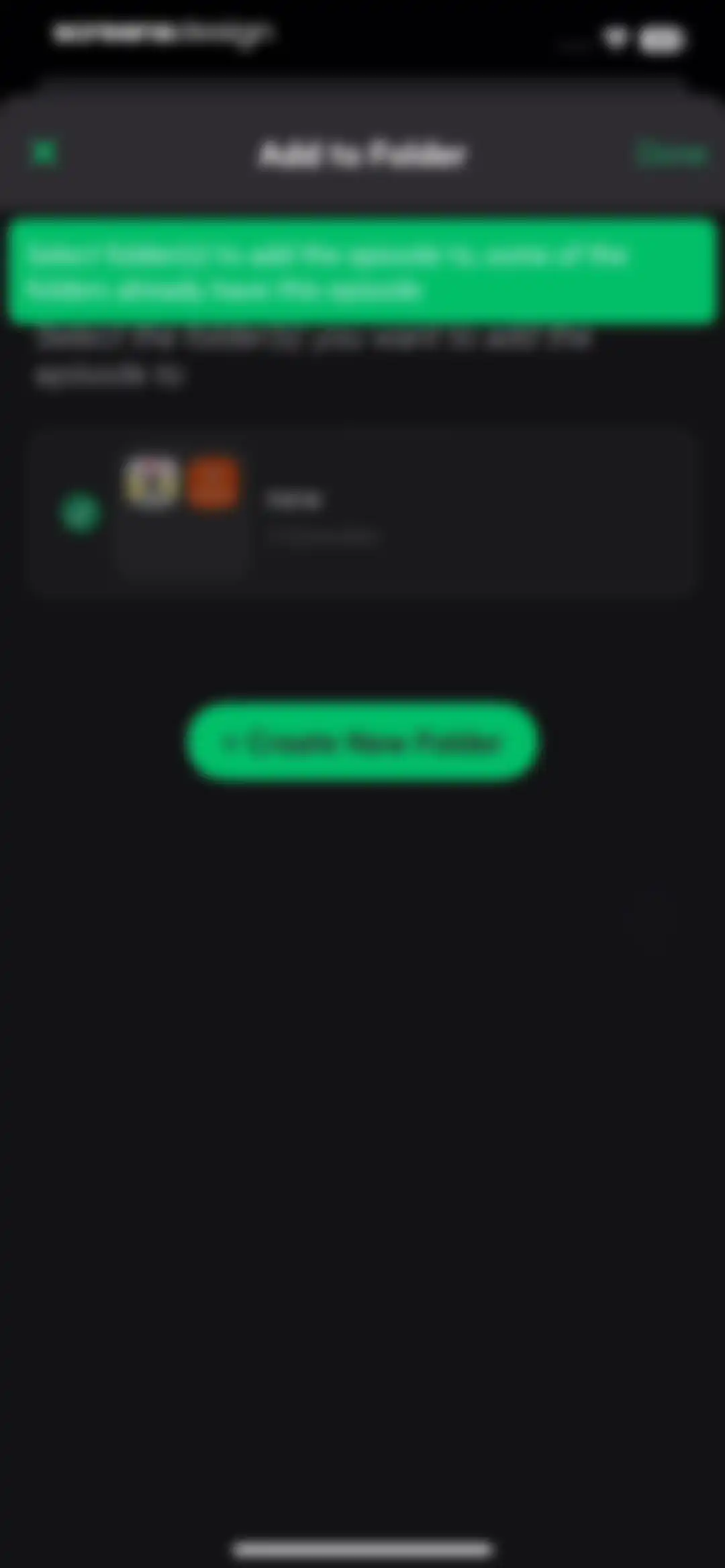 Castro: Podcast App & Player screen 74