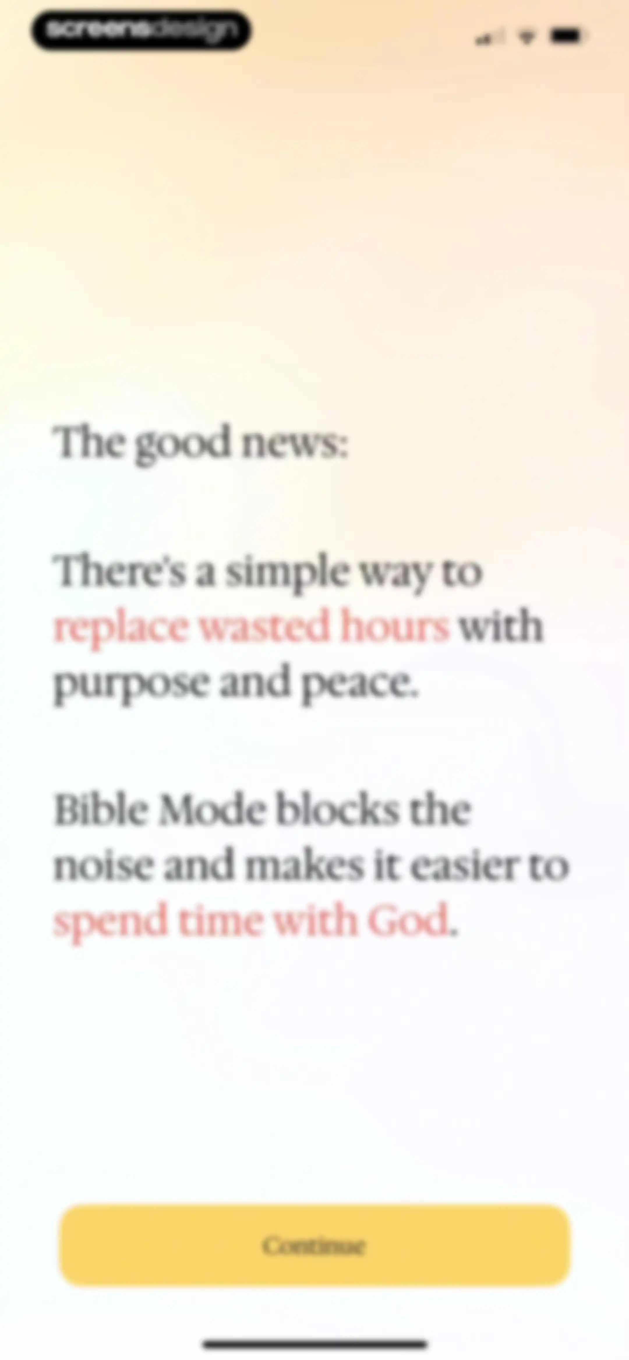 Bible Mode: Reduce Screen Time screen 23