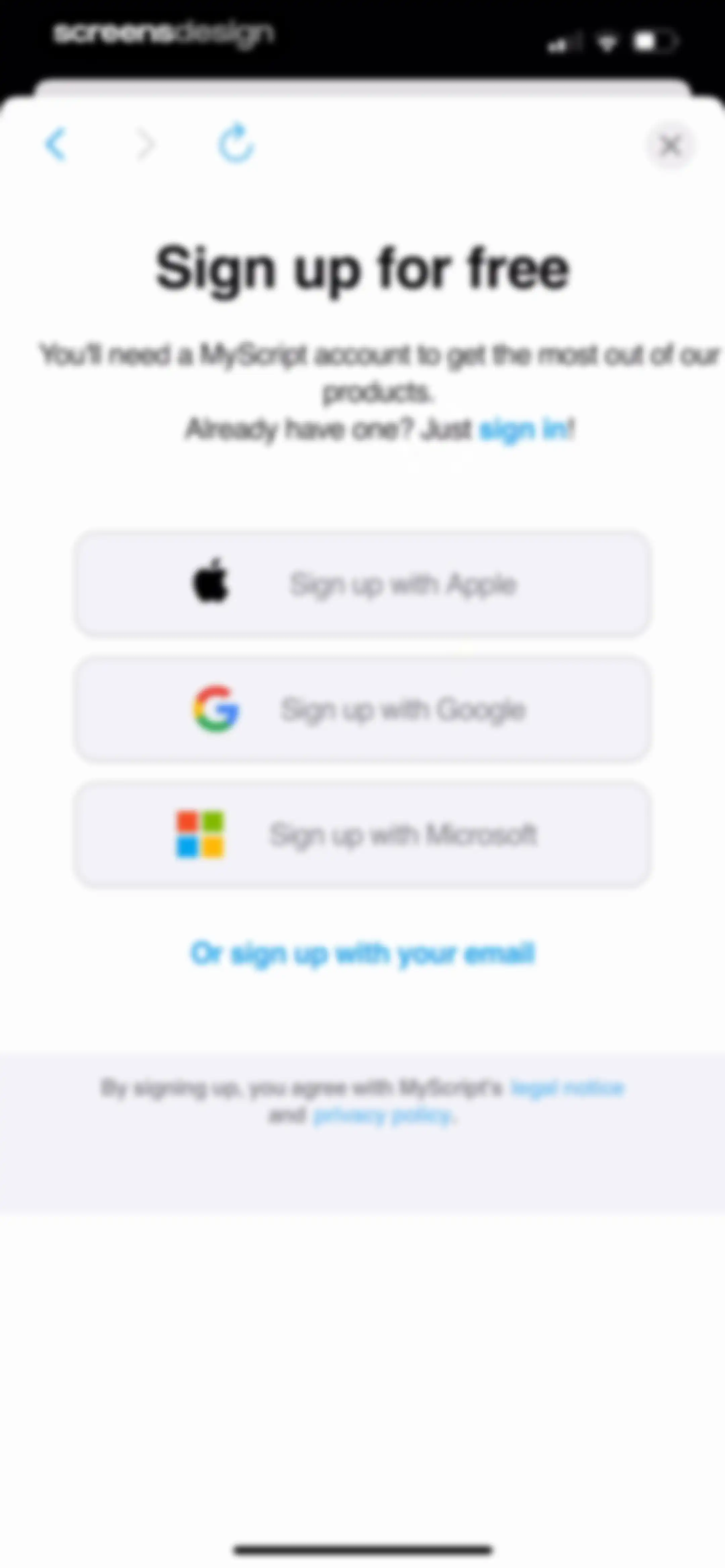 MyScript Notes: AI Handwriting screen 9