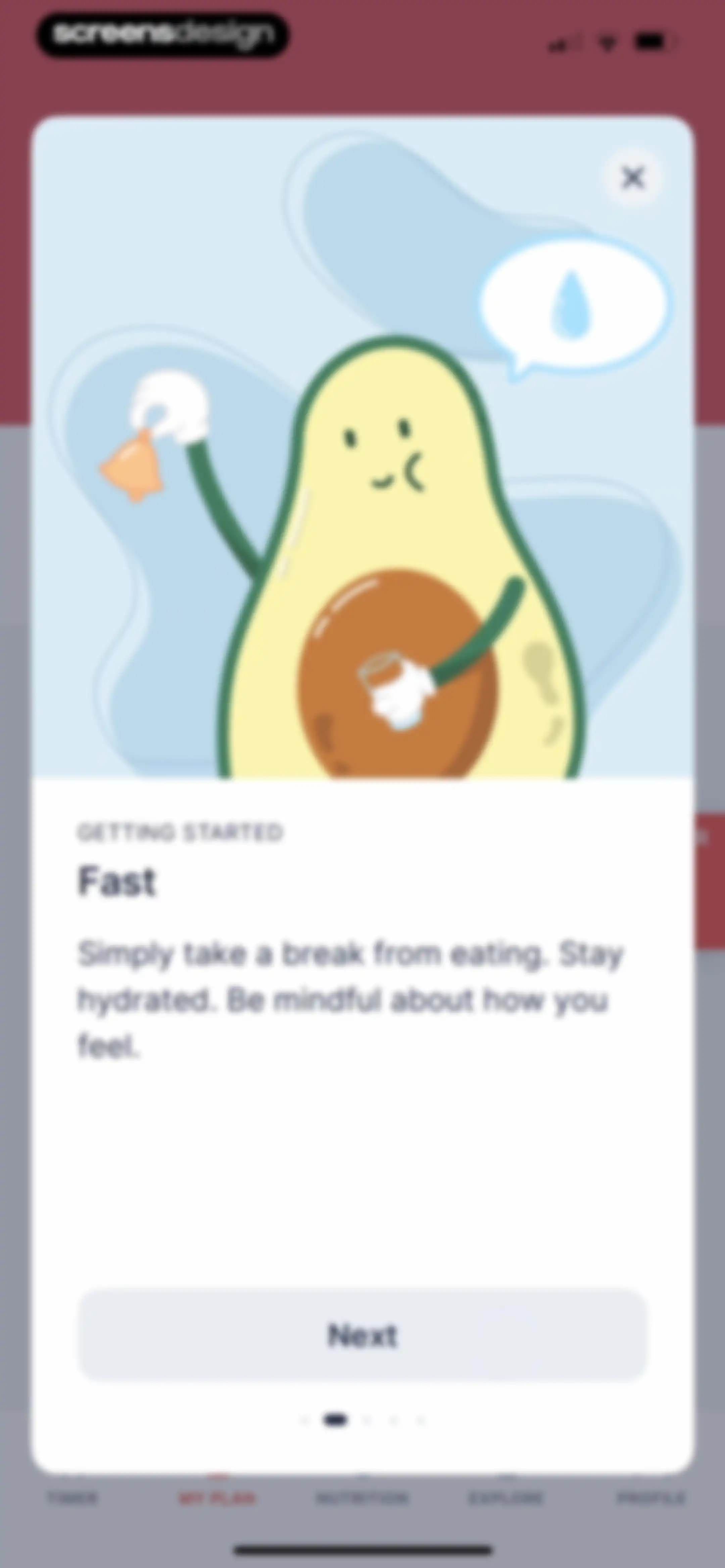 Kompanion: Weight Loss Plan screen 136