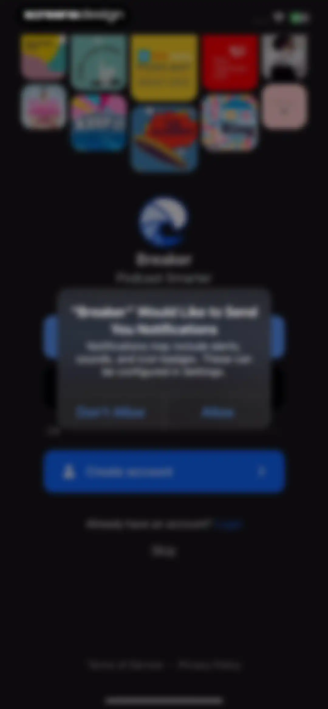 Breaker—The social podcast app screen 5