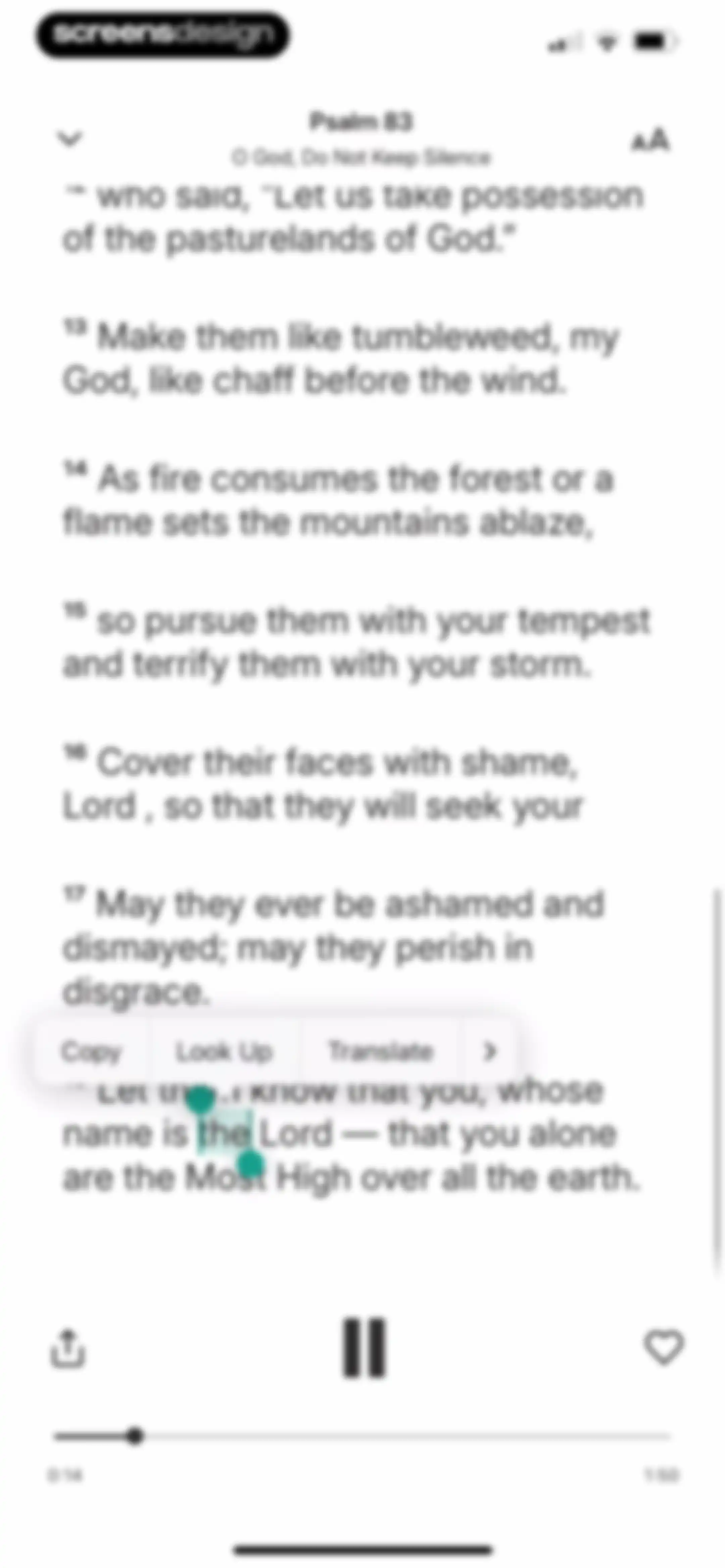 Abide: Bible Prayer Meditation screen 88