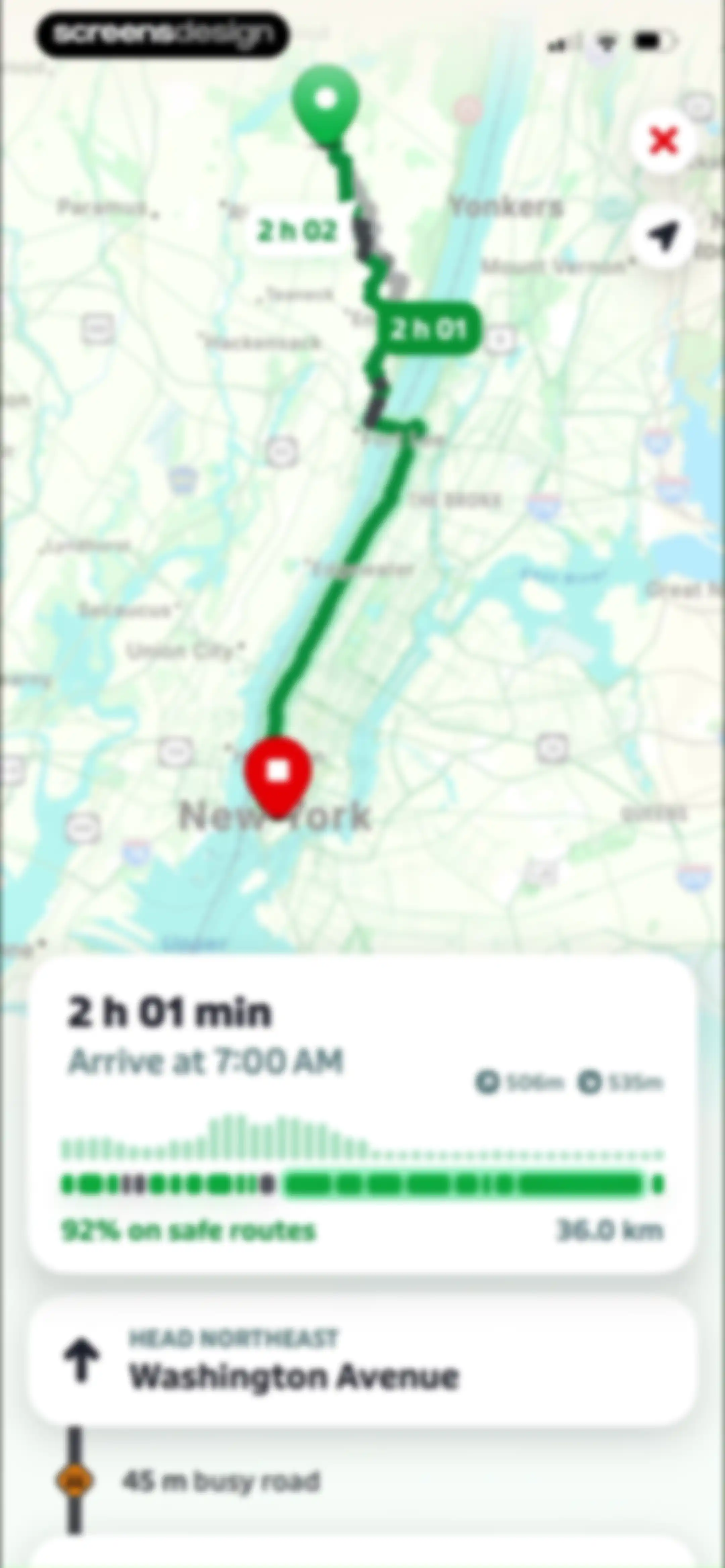 Transit • Subway & Bus Times screen 32