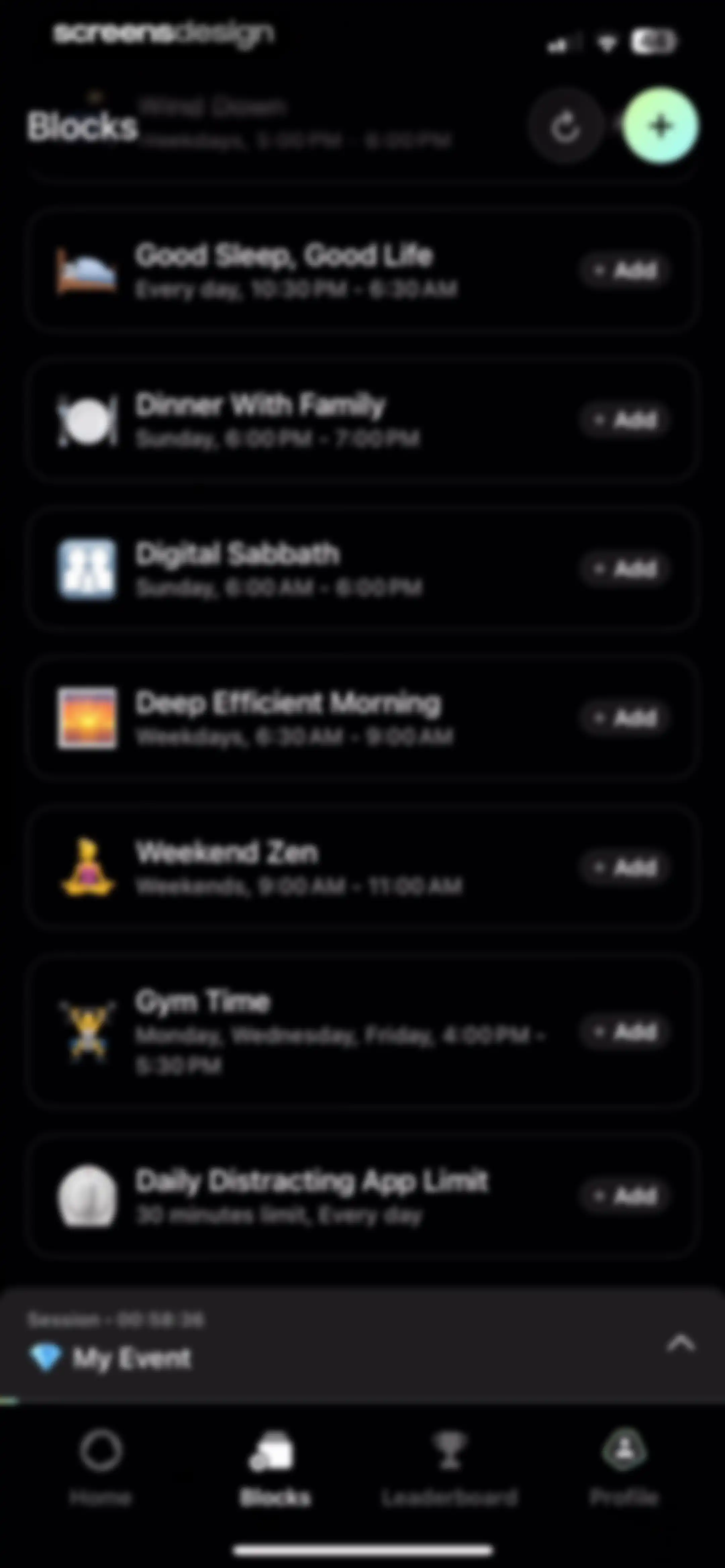 Opal: Screen Time Control screen 122