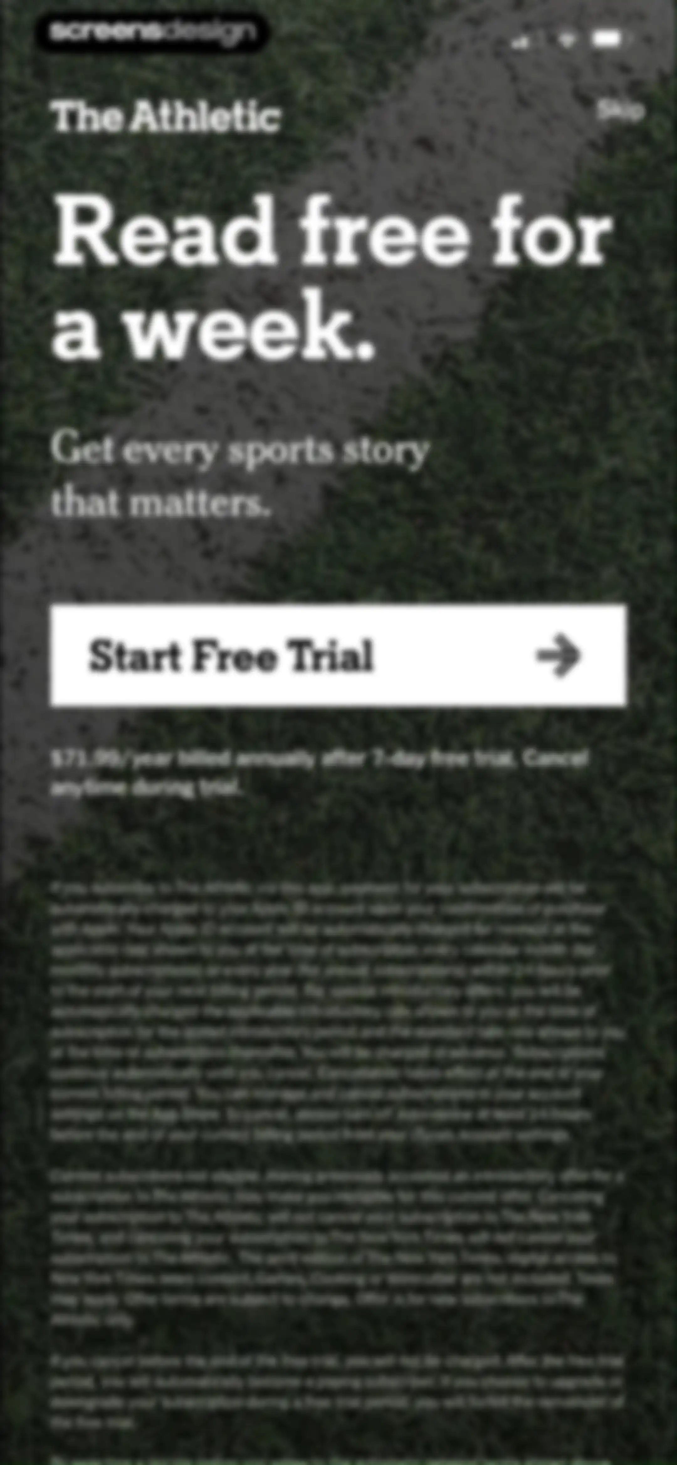 The Athletic: All Sports News screen 9
