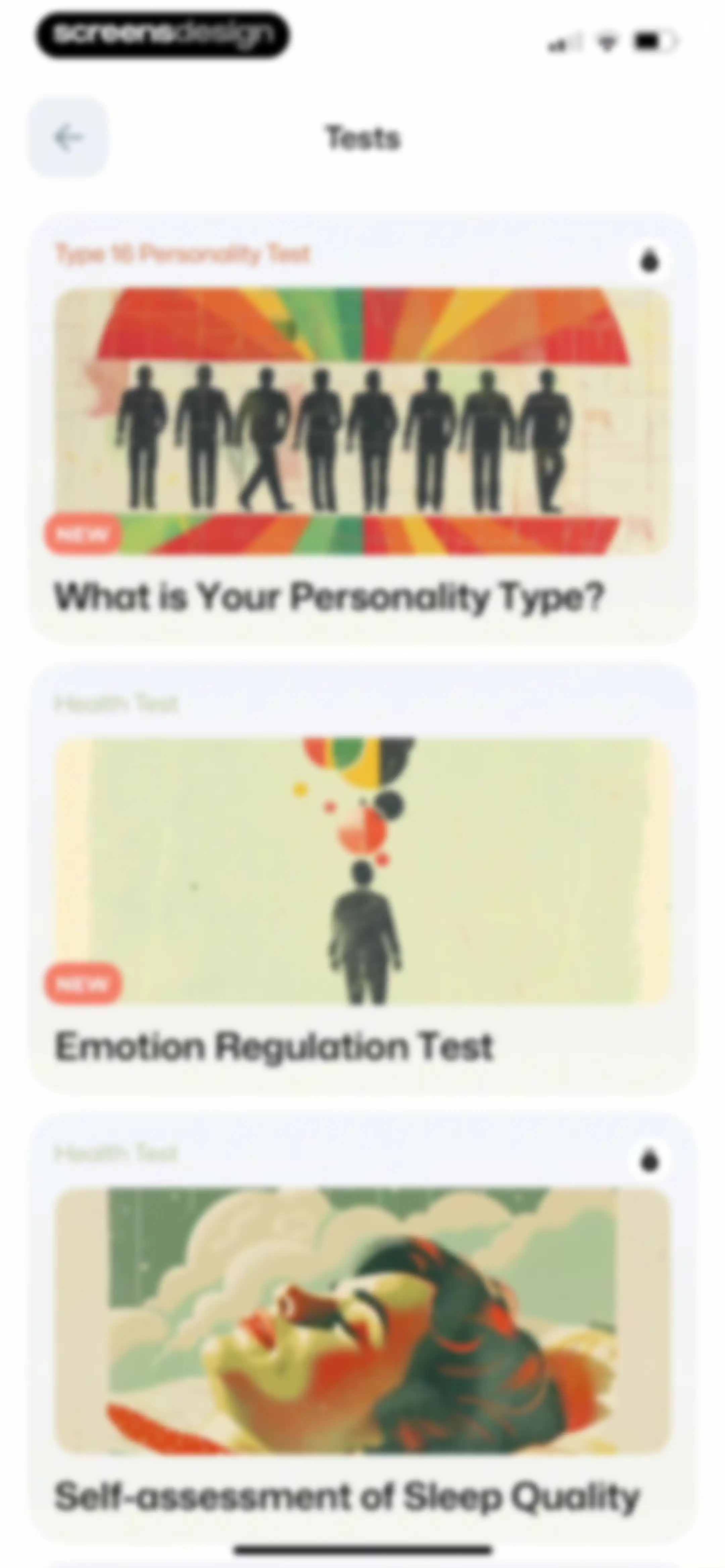Wellance – AI Health & Balance screen 111