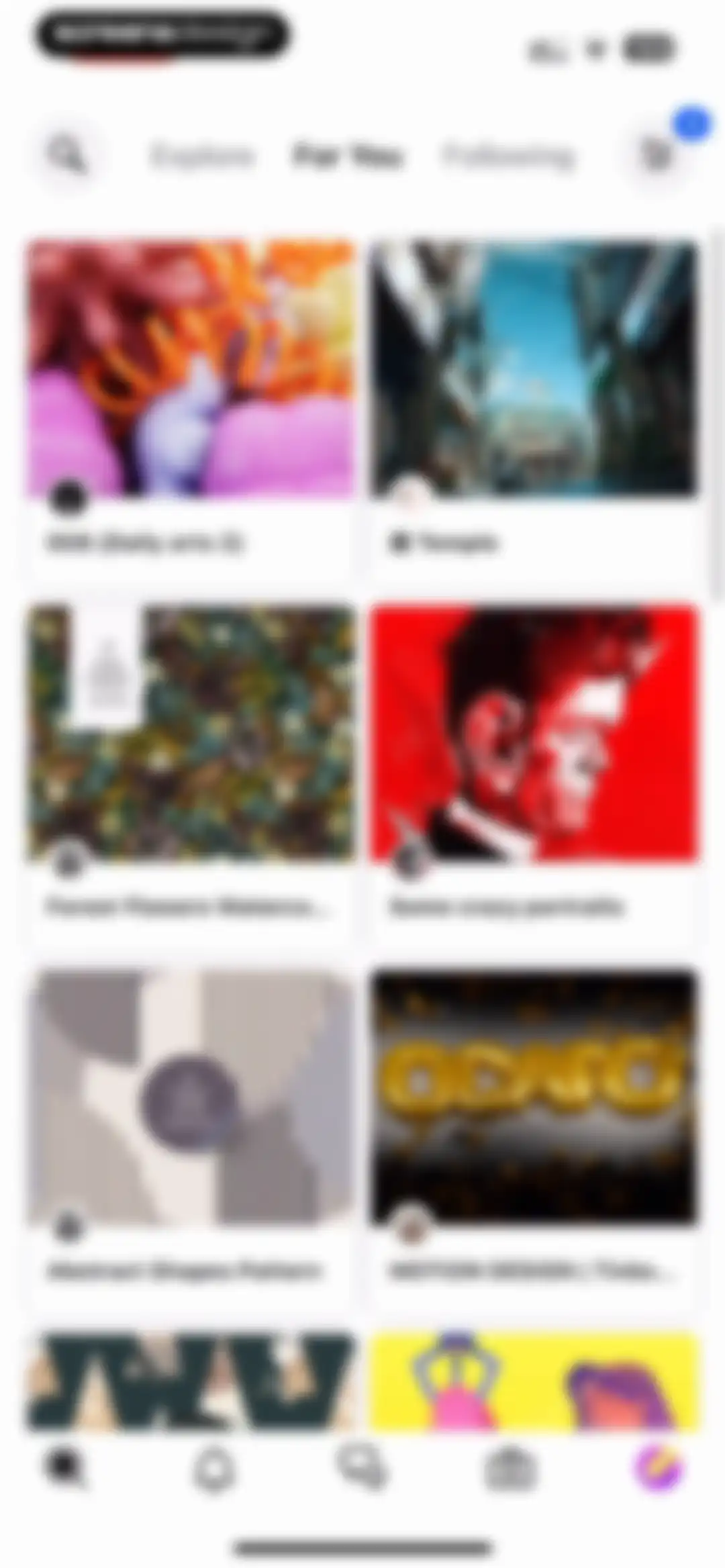 Behance – Creative Portfolios screen 47