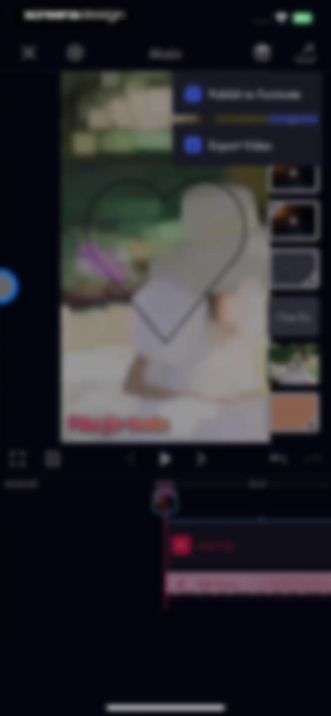 Funimate Video & Motion Editor screen 87
