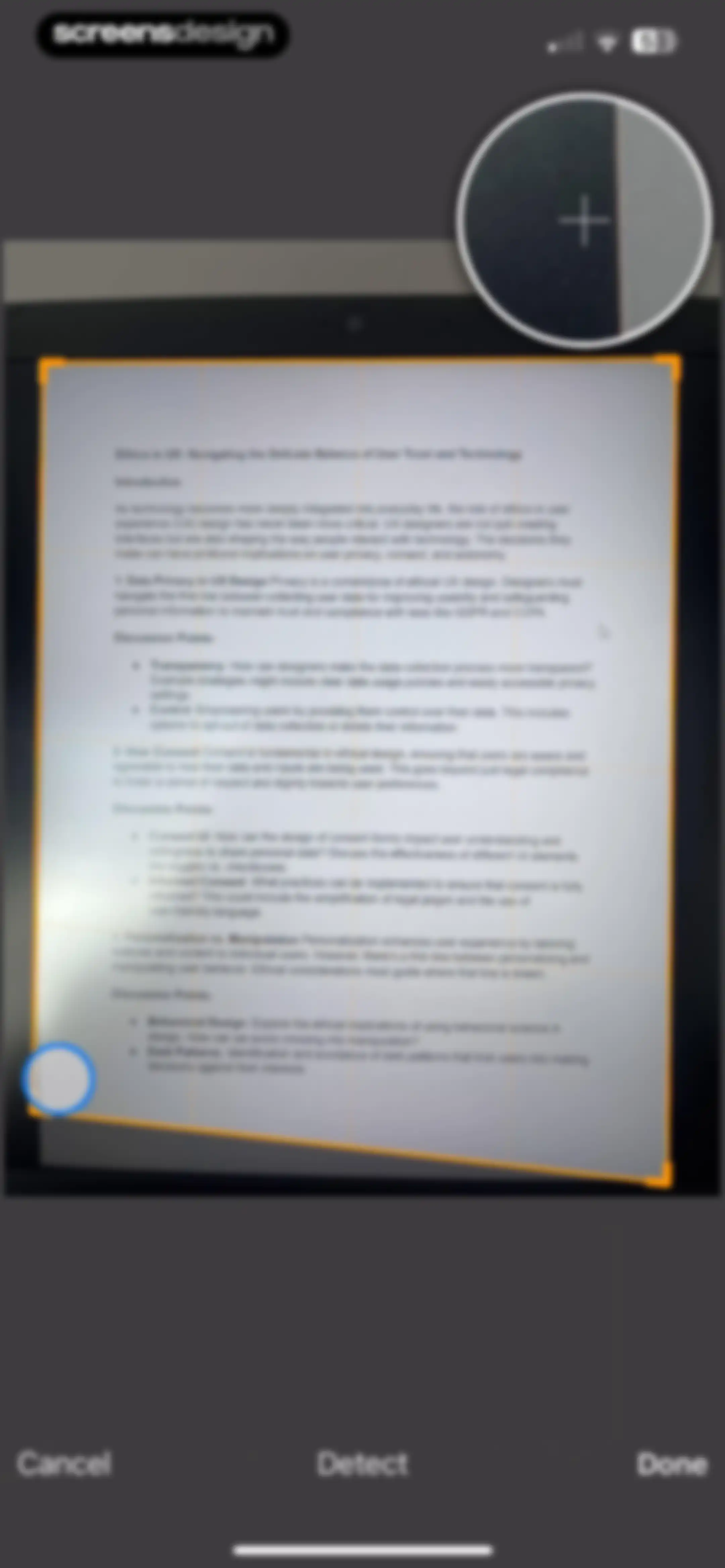 Scanner App: Genius Scan screen 19