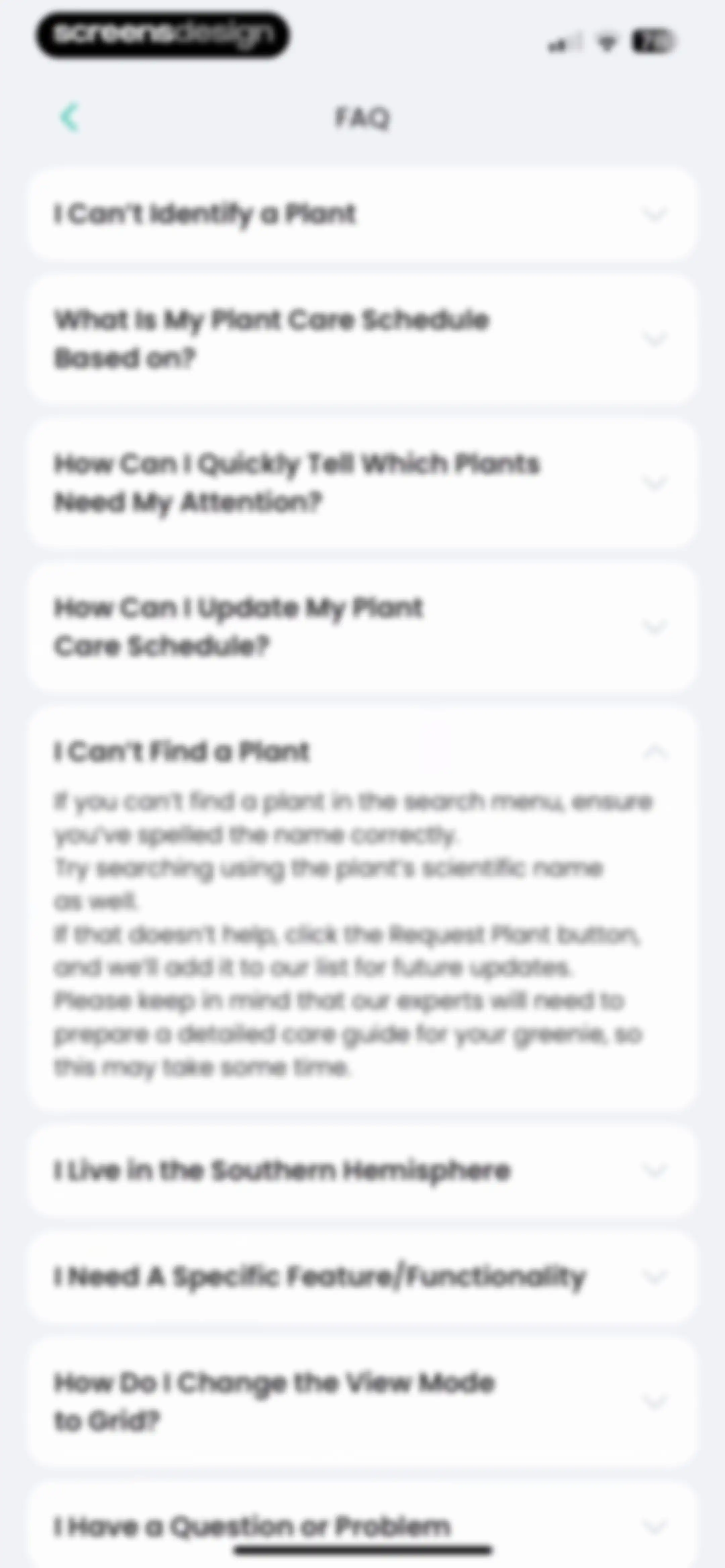 PlantIn: Plant Identifier・Care screen 195