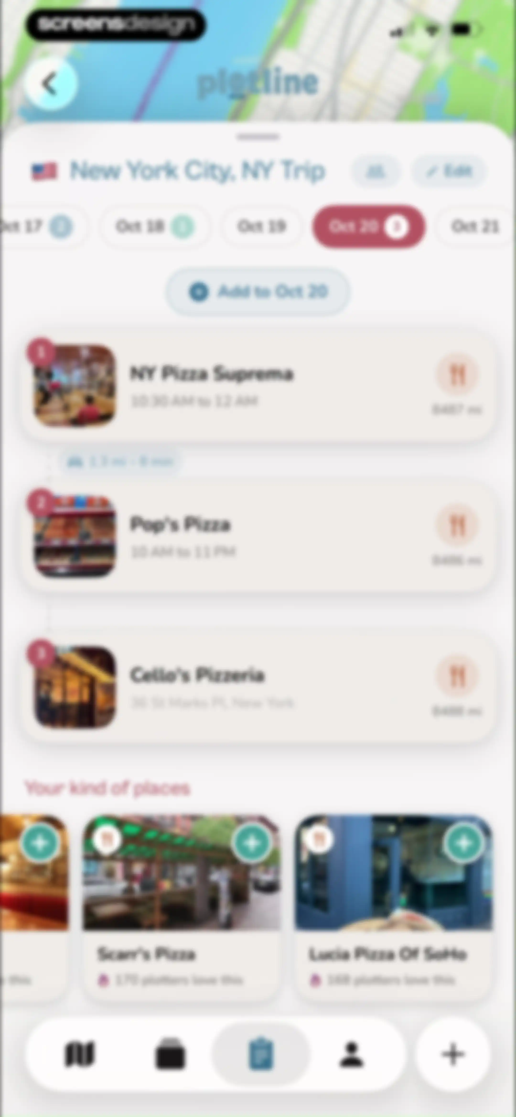 Plotline: Travel Map & Planner screen 71