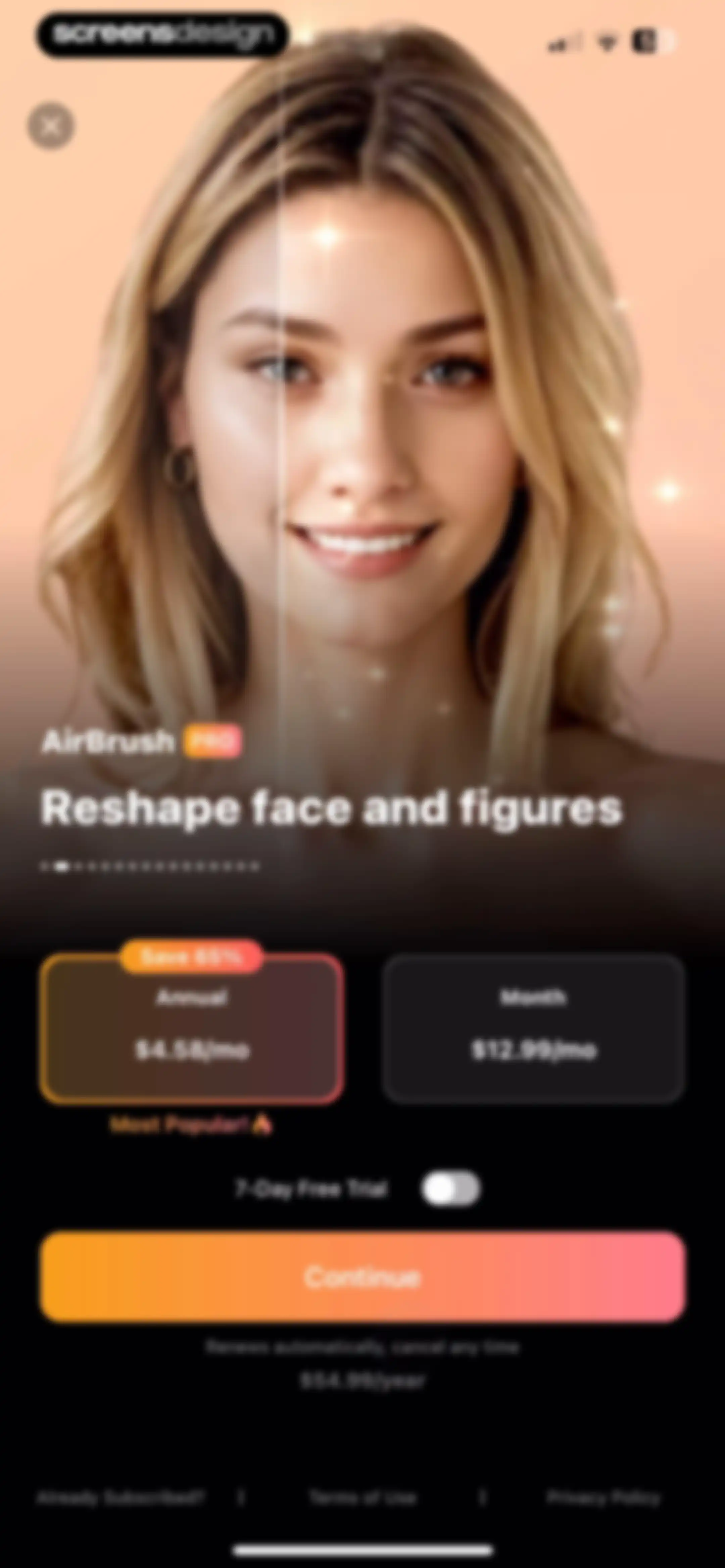 Airbrush: Face Photo Editor screen 7
