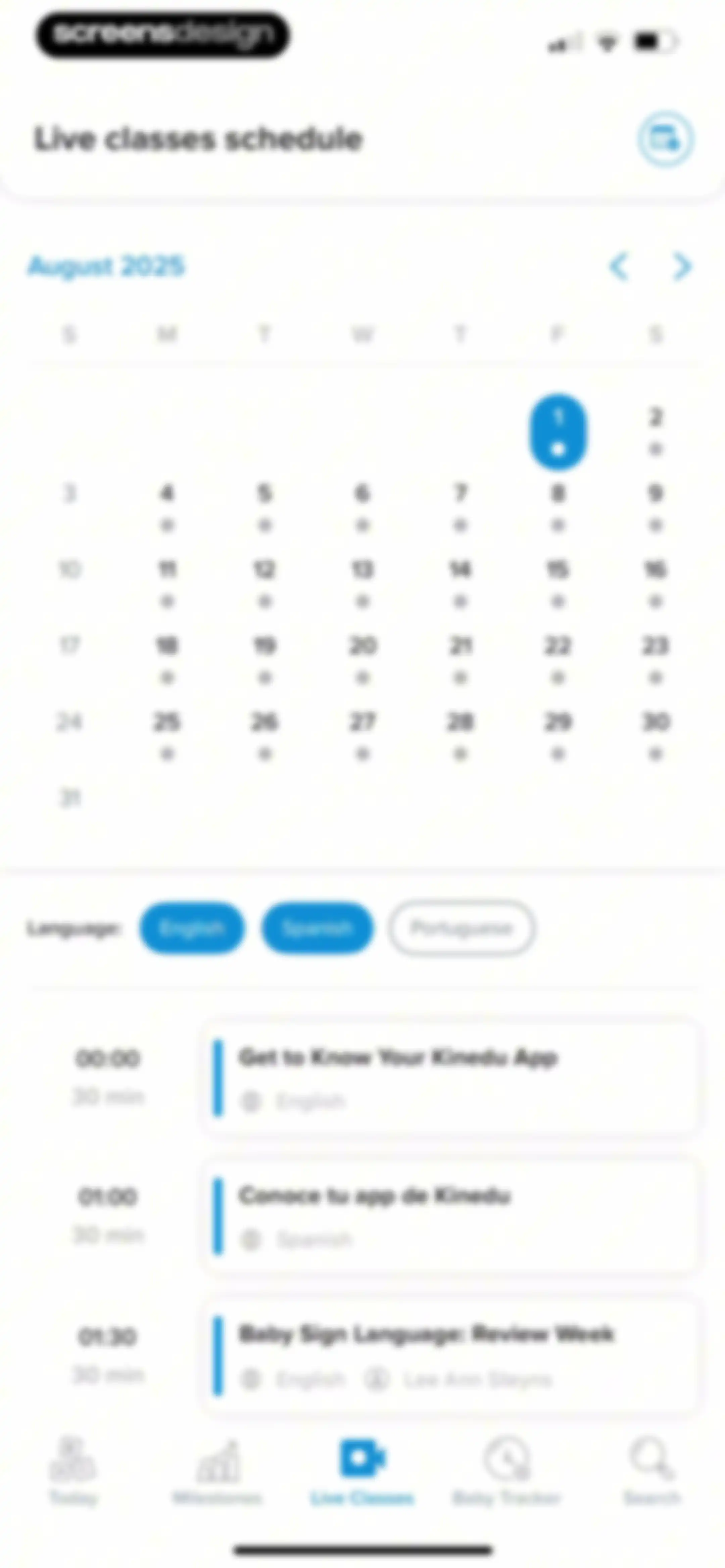 Kinedu: Baby Development screen 147