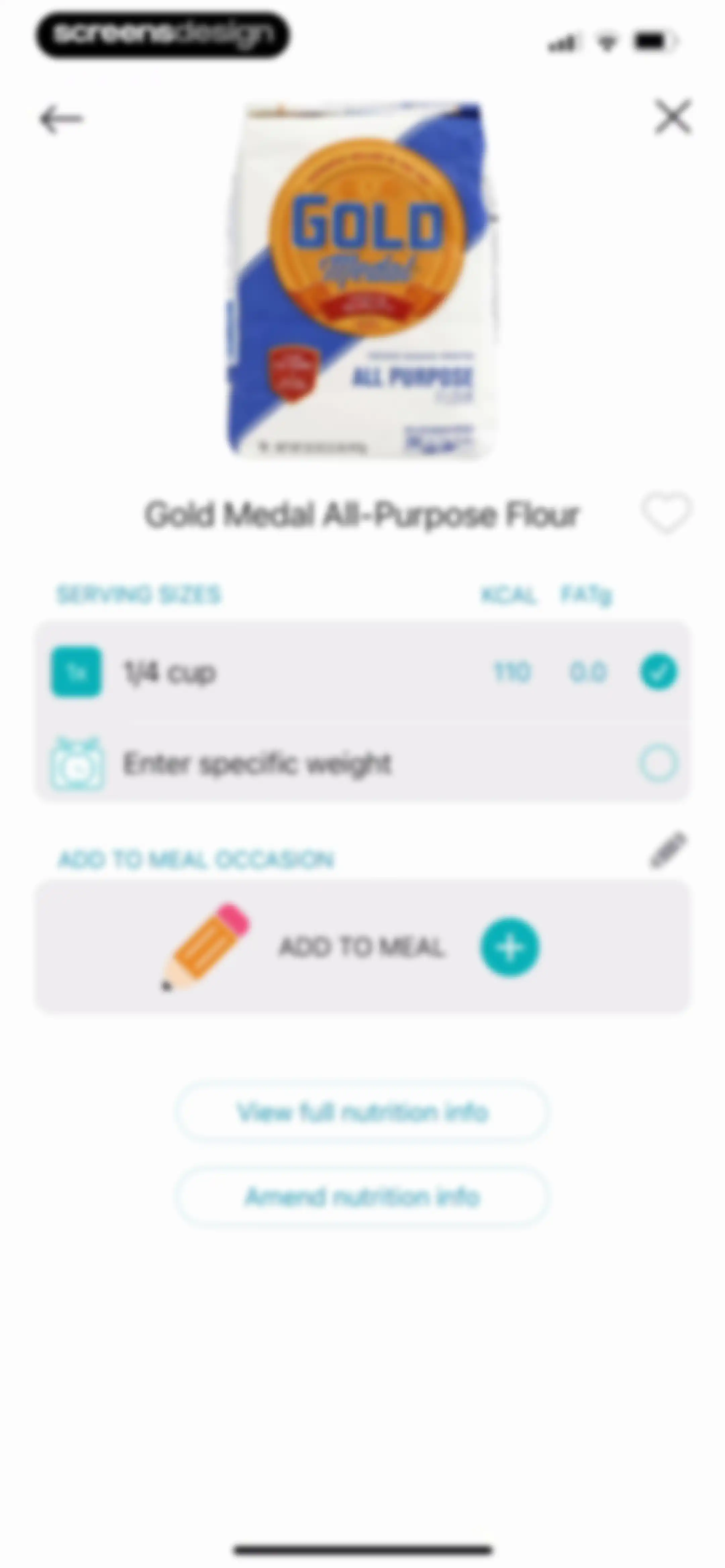 Calorie Counter + screen 91