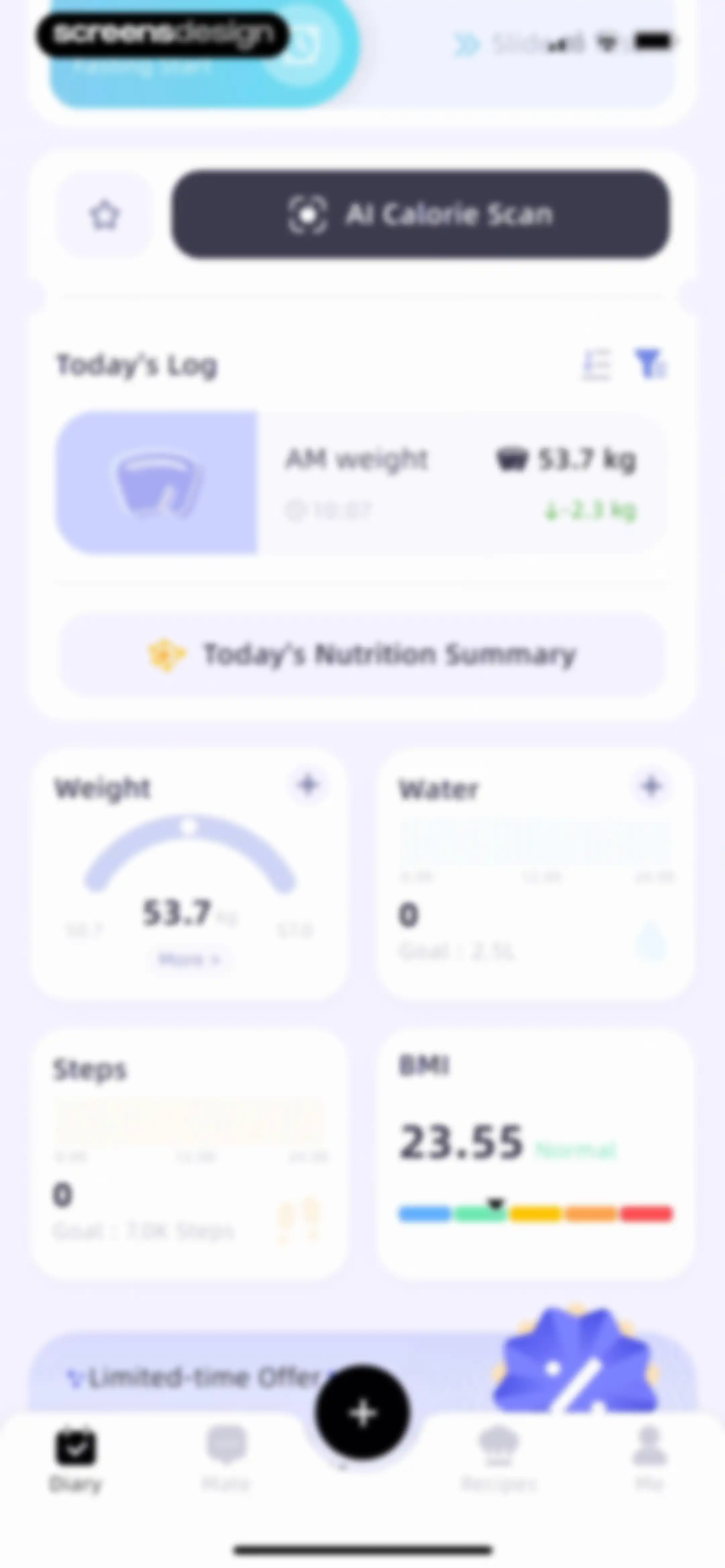 Calorie Tracker-CalorieMate screen 123