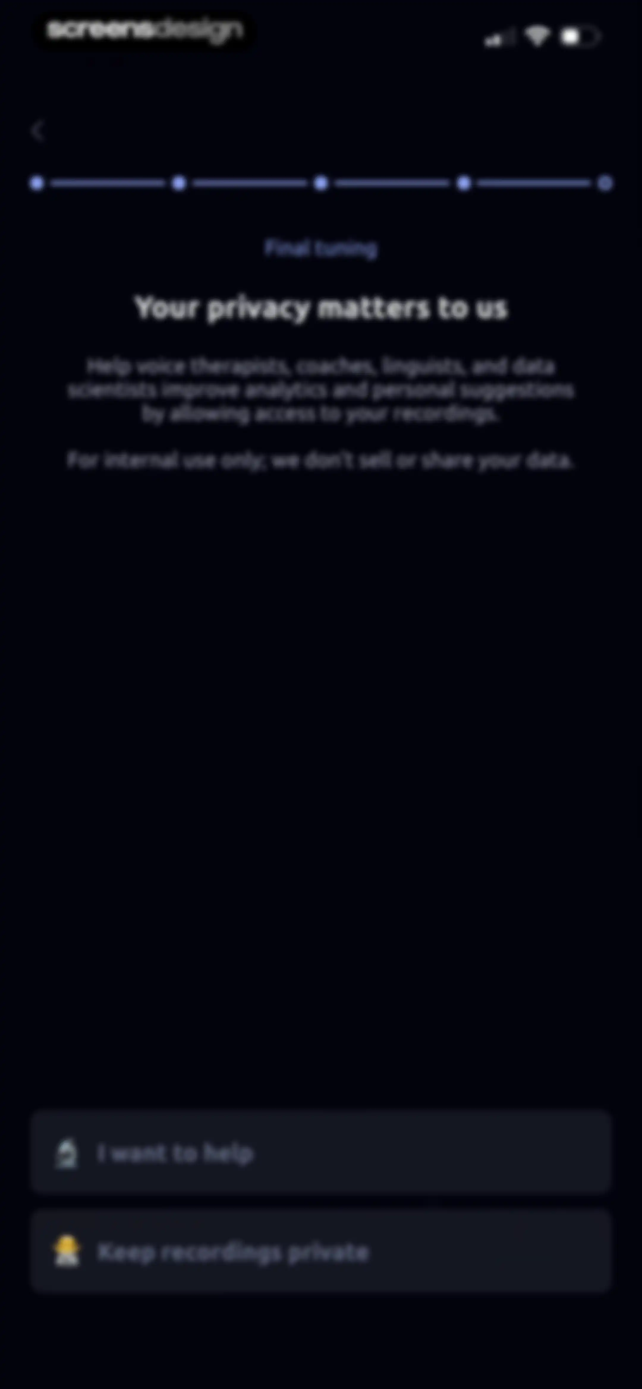 Vocal Image: AI Speaking Coach screen 55