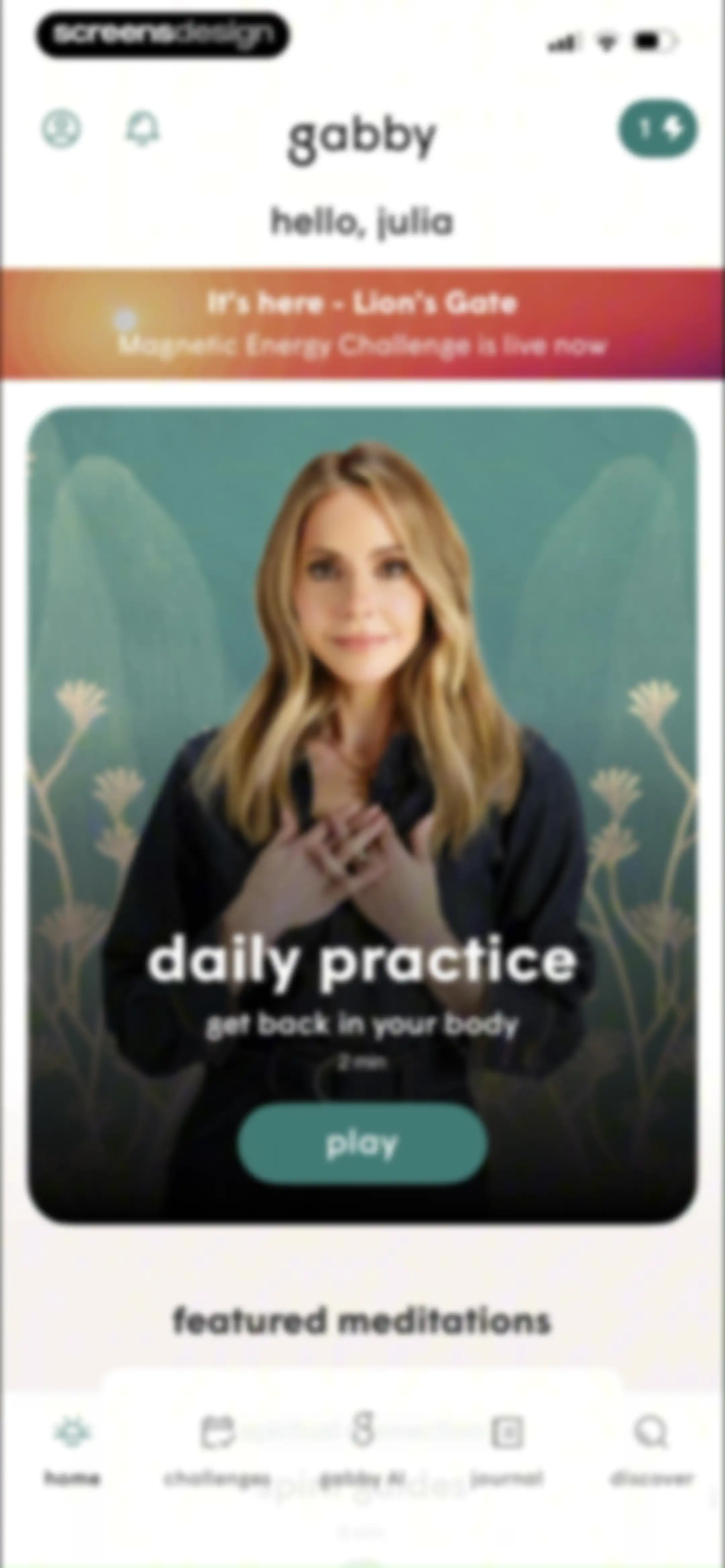 Gabby - Coaching & Meditation screen 20