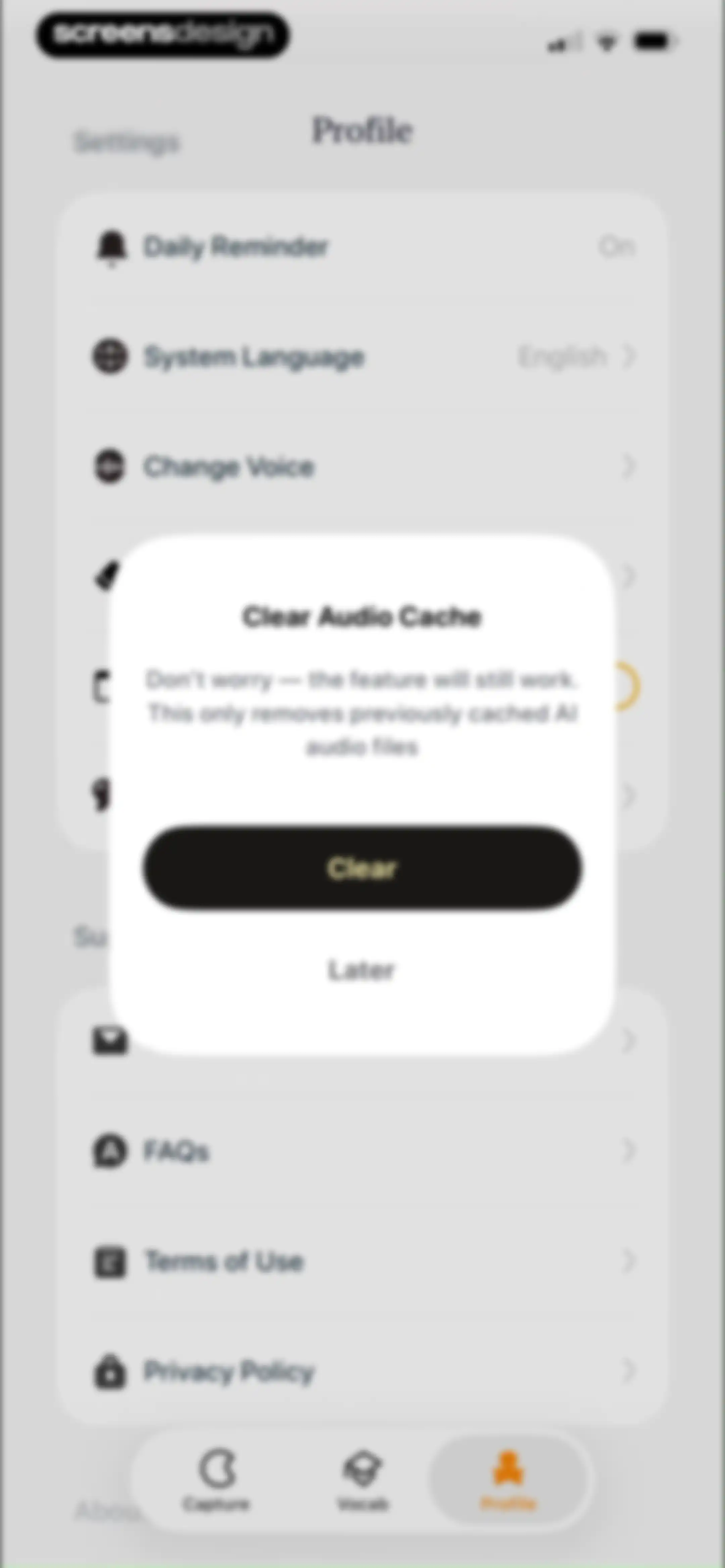 CapWords: AI Language Tutor screen 82