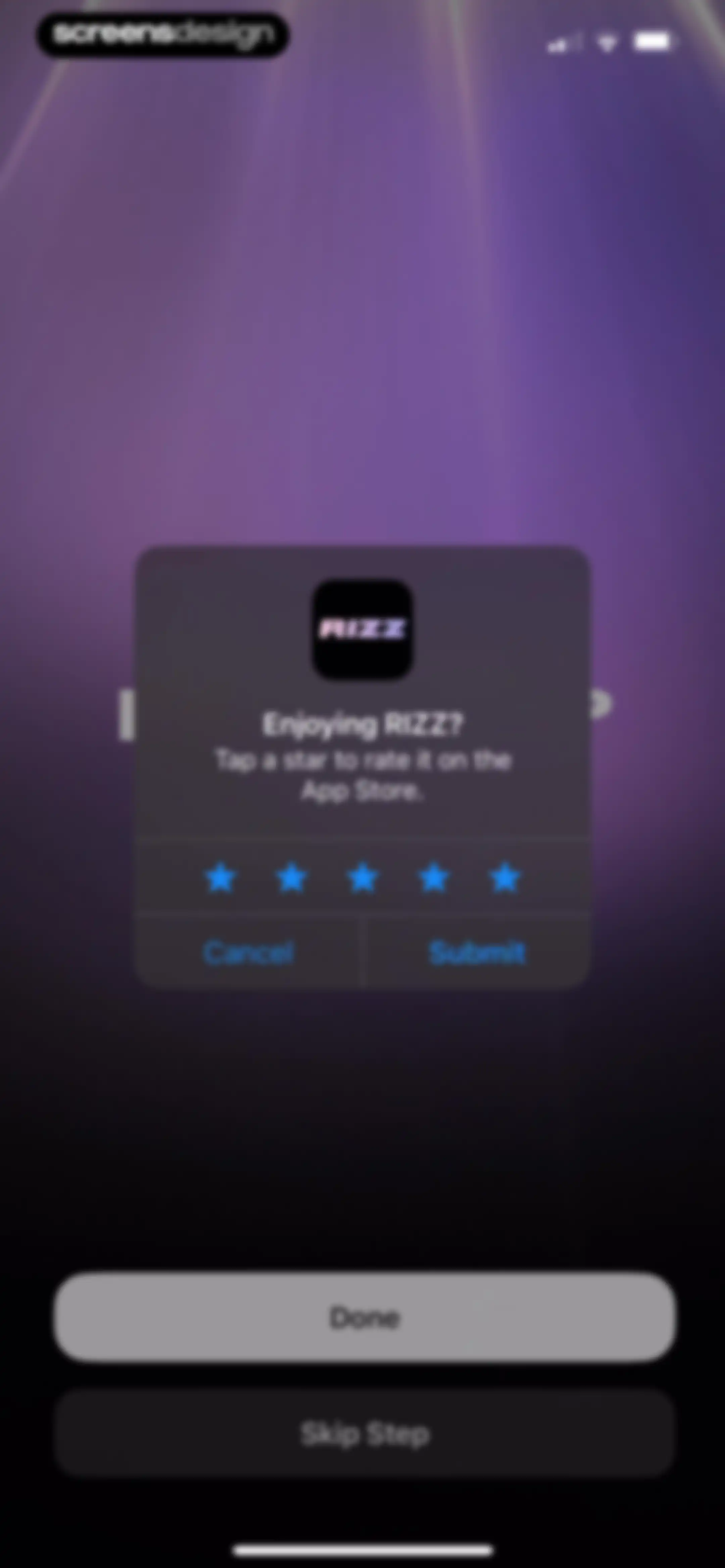 RIZZ screen 11
