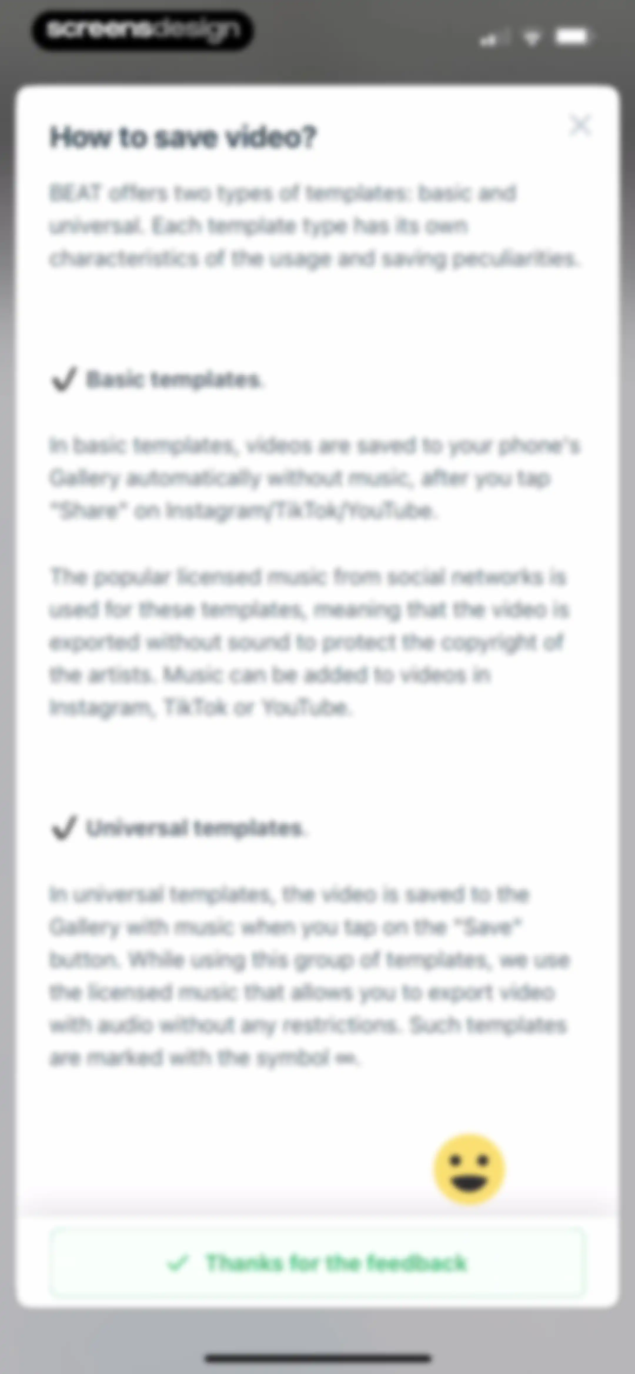 Reels Maker for Instagram BEAT screen 68