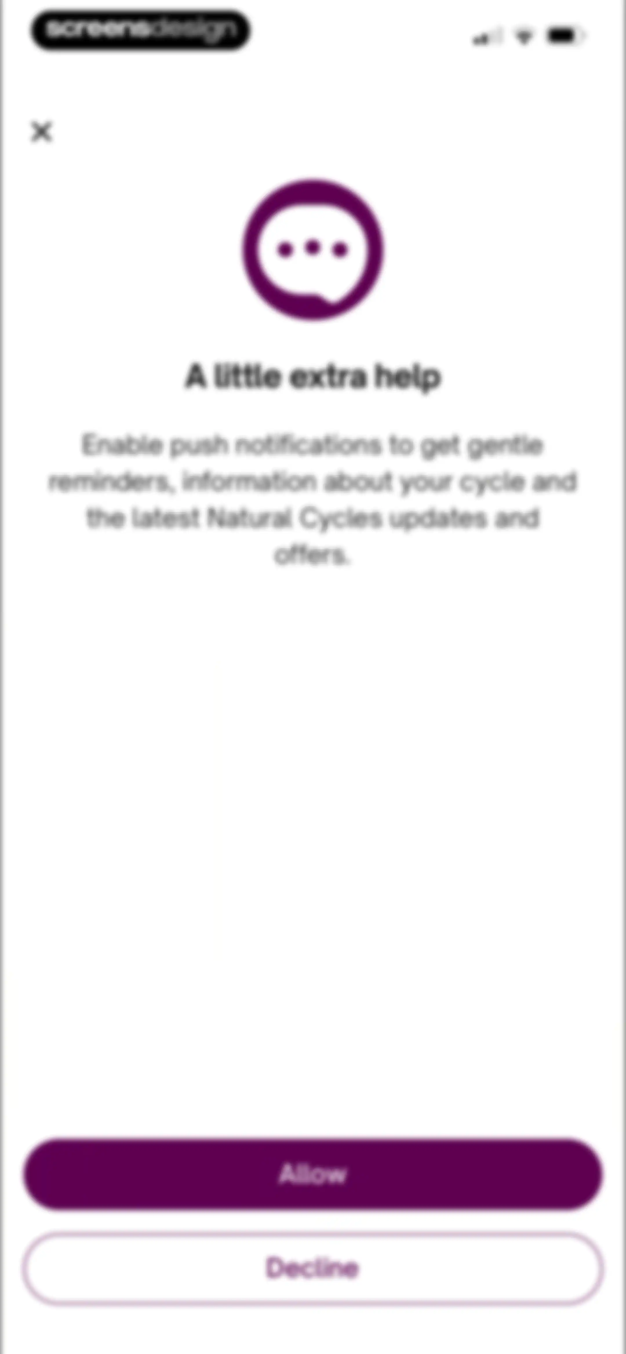 Natural Cycles Fertility App screen 38
