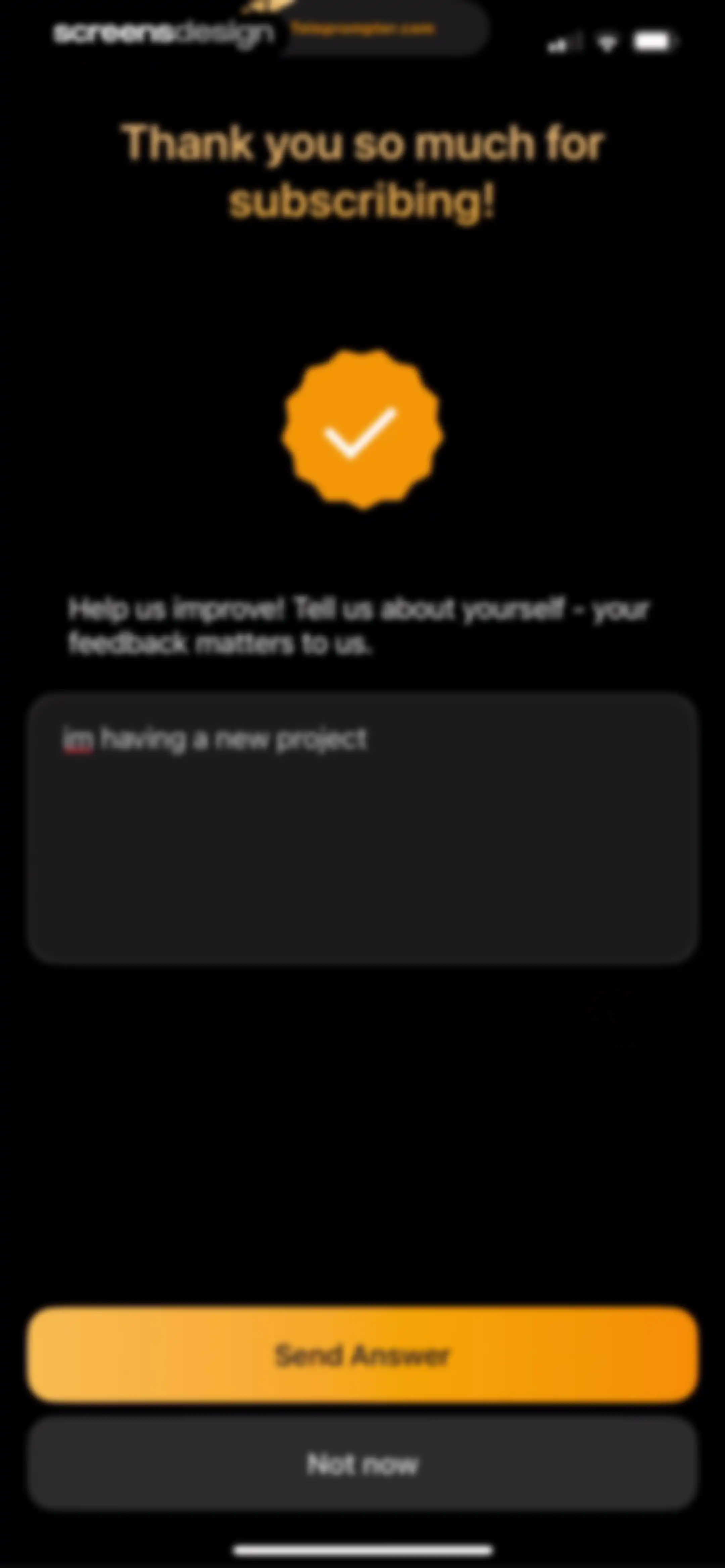 Teleprompter.com screen 33