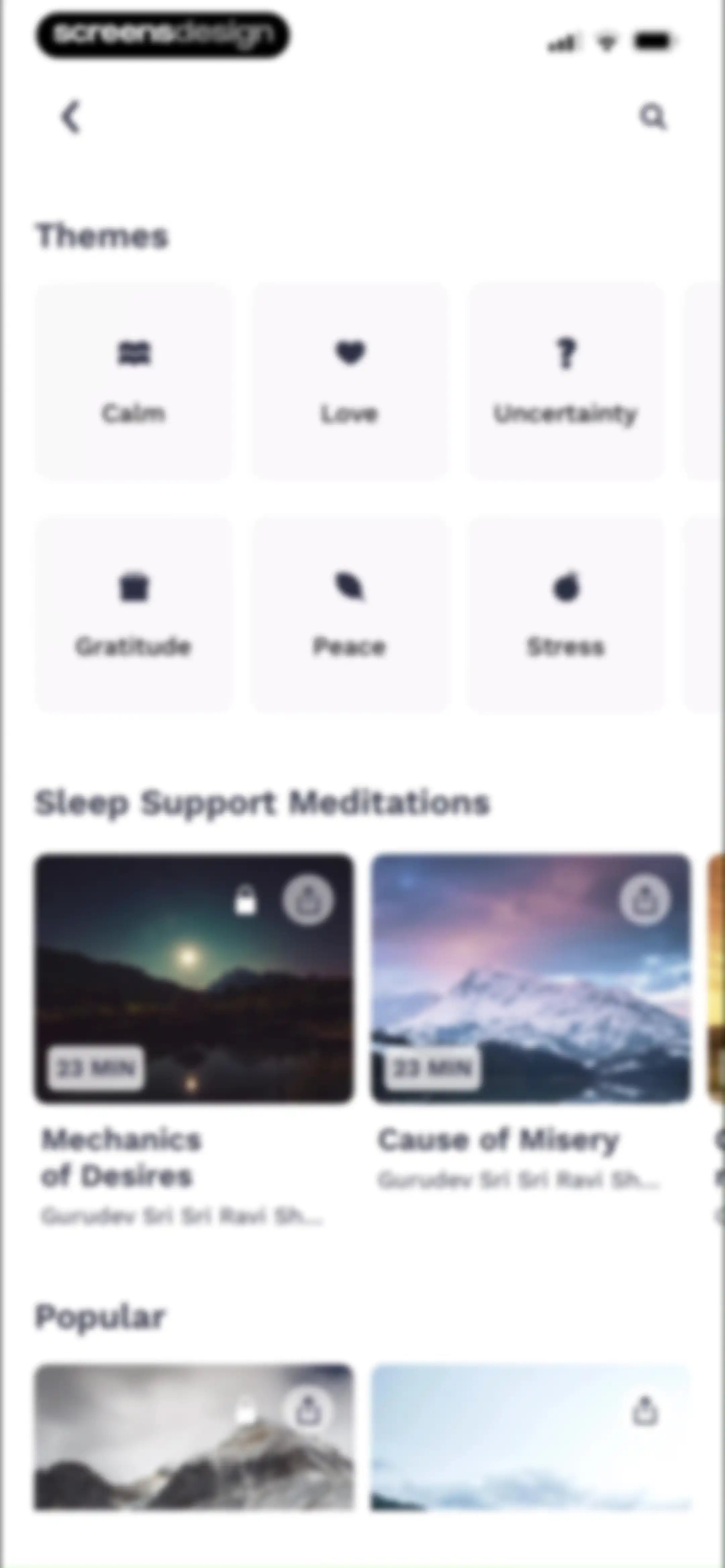 Art of Living Official App screen 63