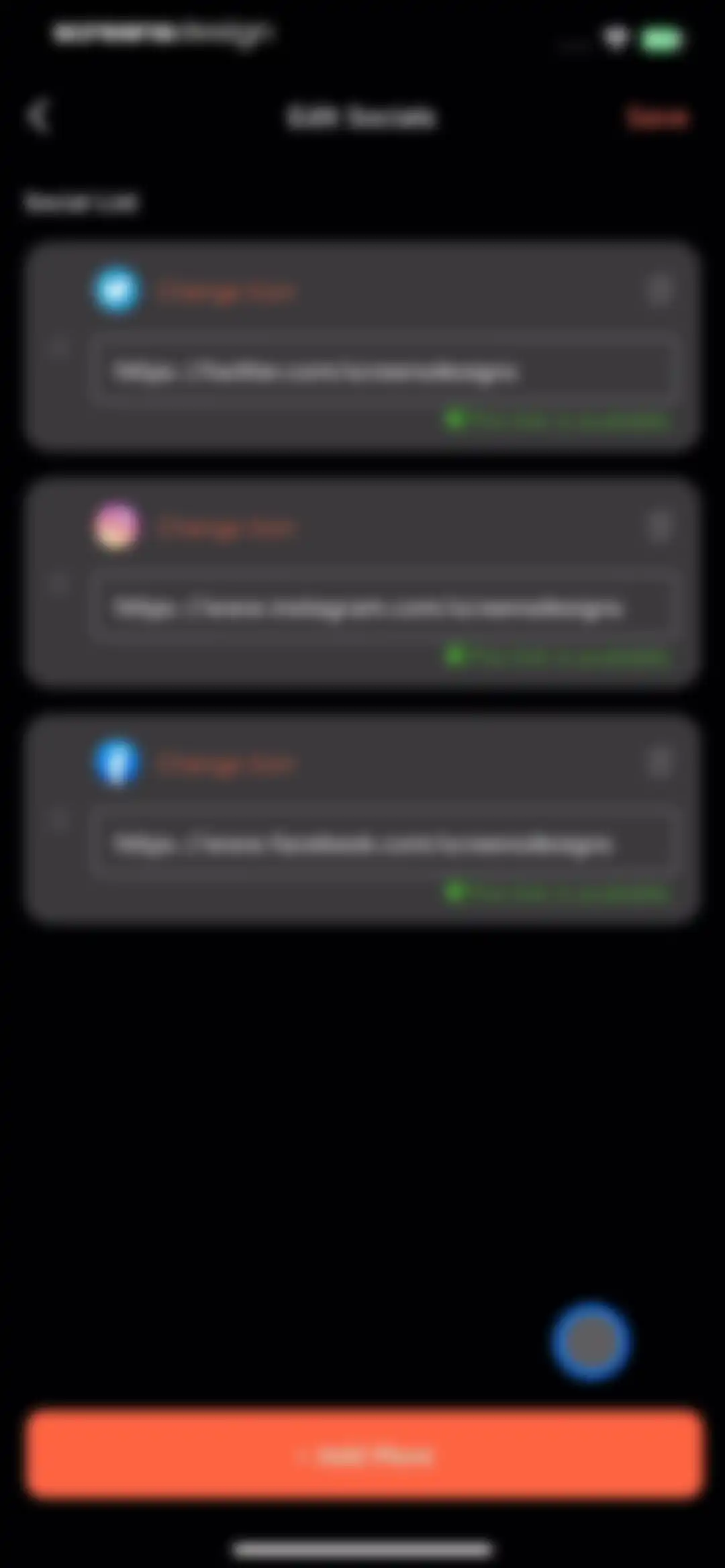 Linkbio - Link in Bio Builder screen 27