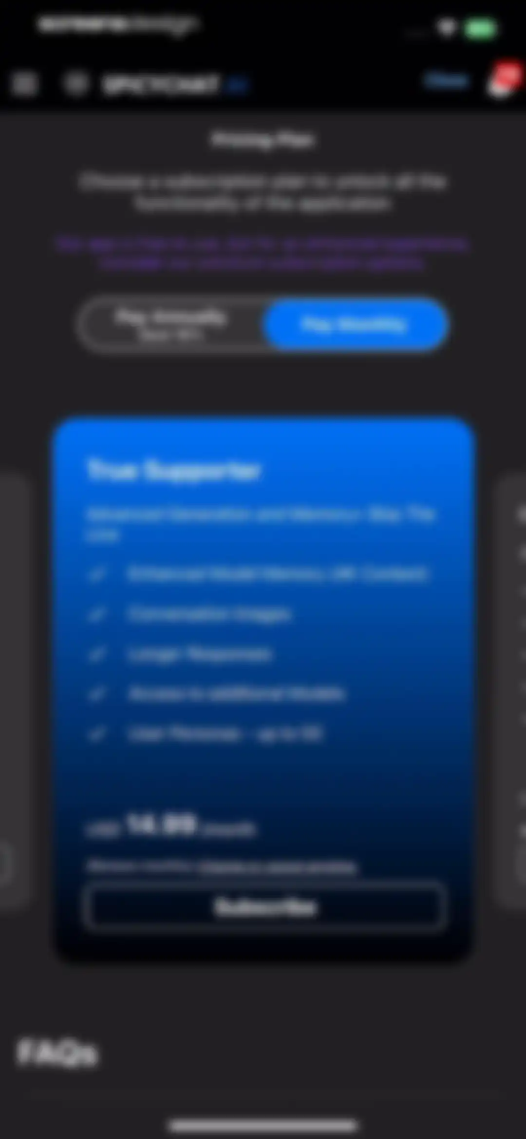 Spicychat AI: Roleplay Chat screen 9