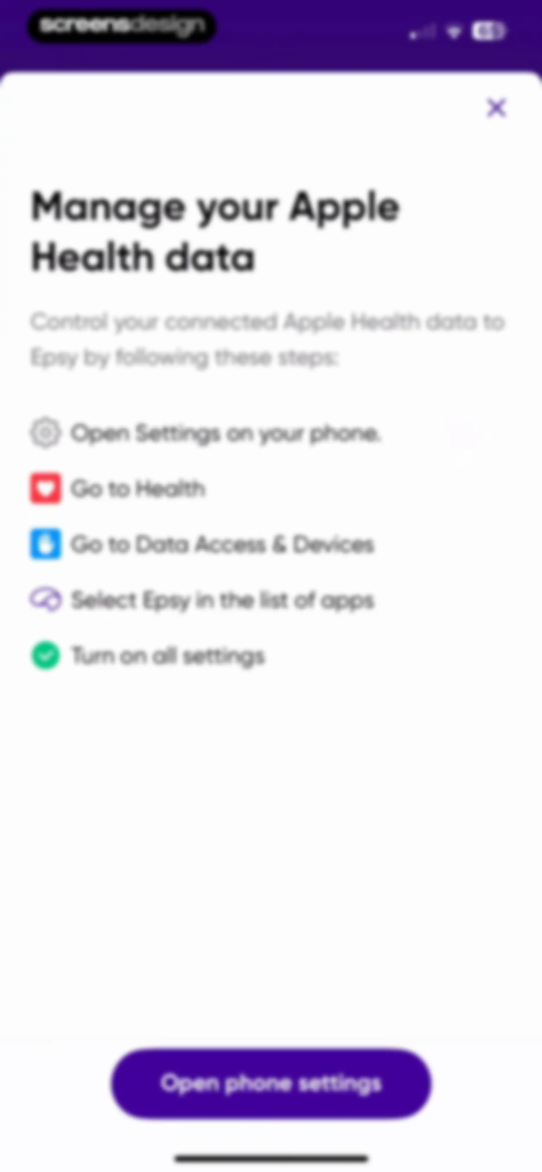 Epsy: Seizure Log for Epilepsy screen 121