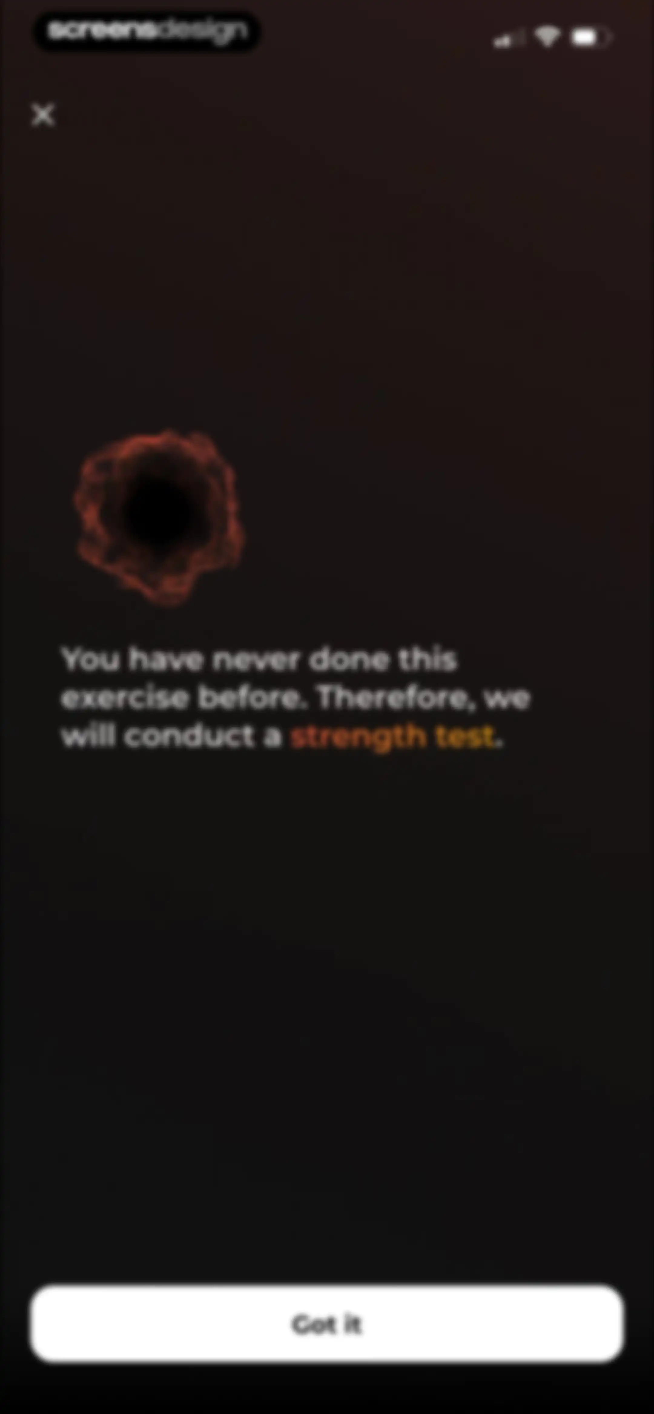 MCI - Personal Training AI screen 80