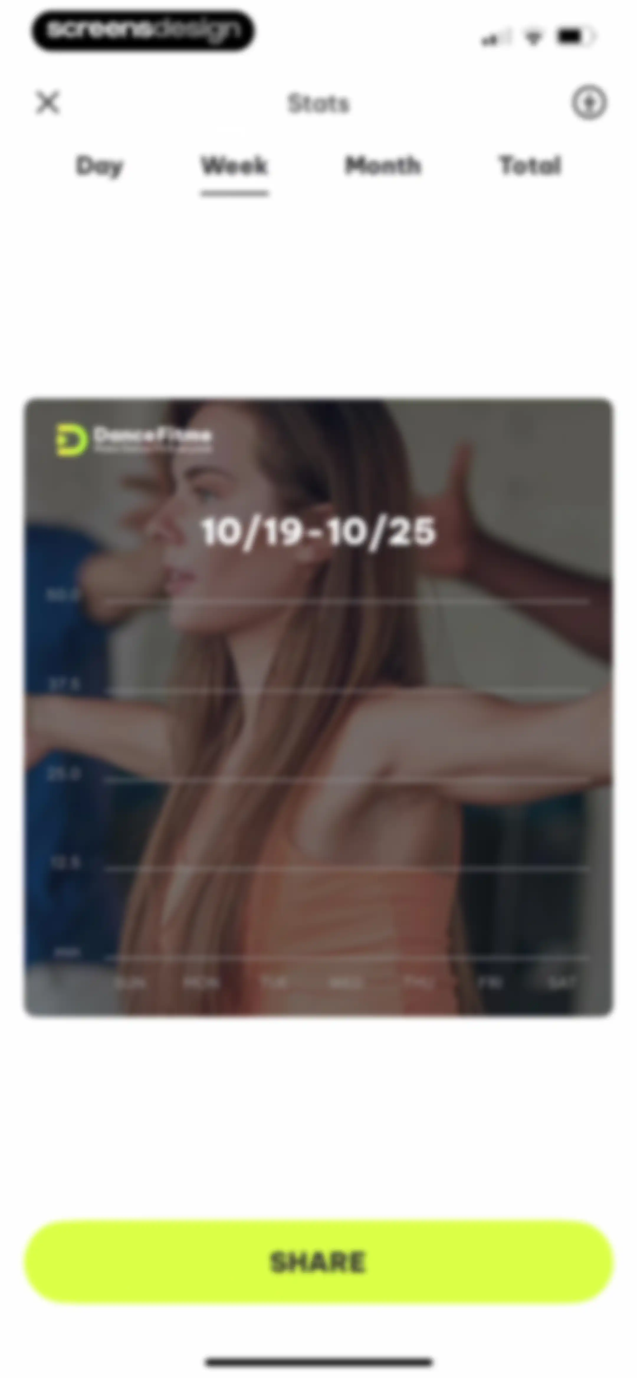 Dancefitme: Fun weight loss screen 120