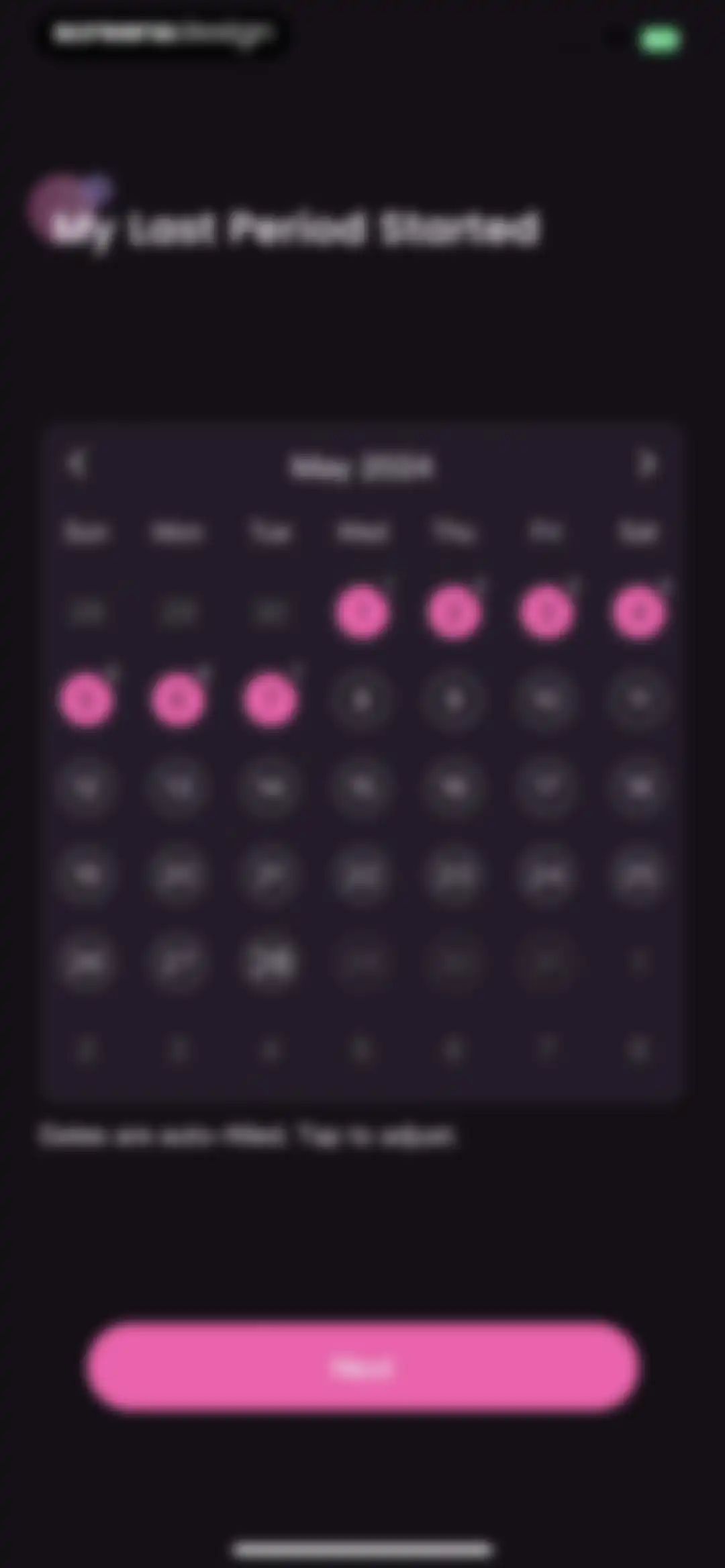Femometer Fertility Tracker screen 11