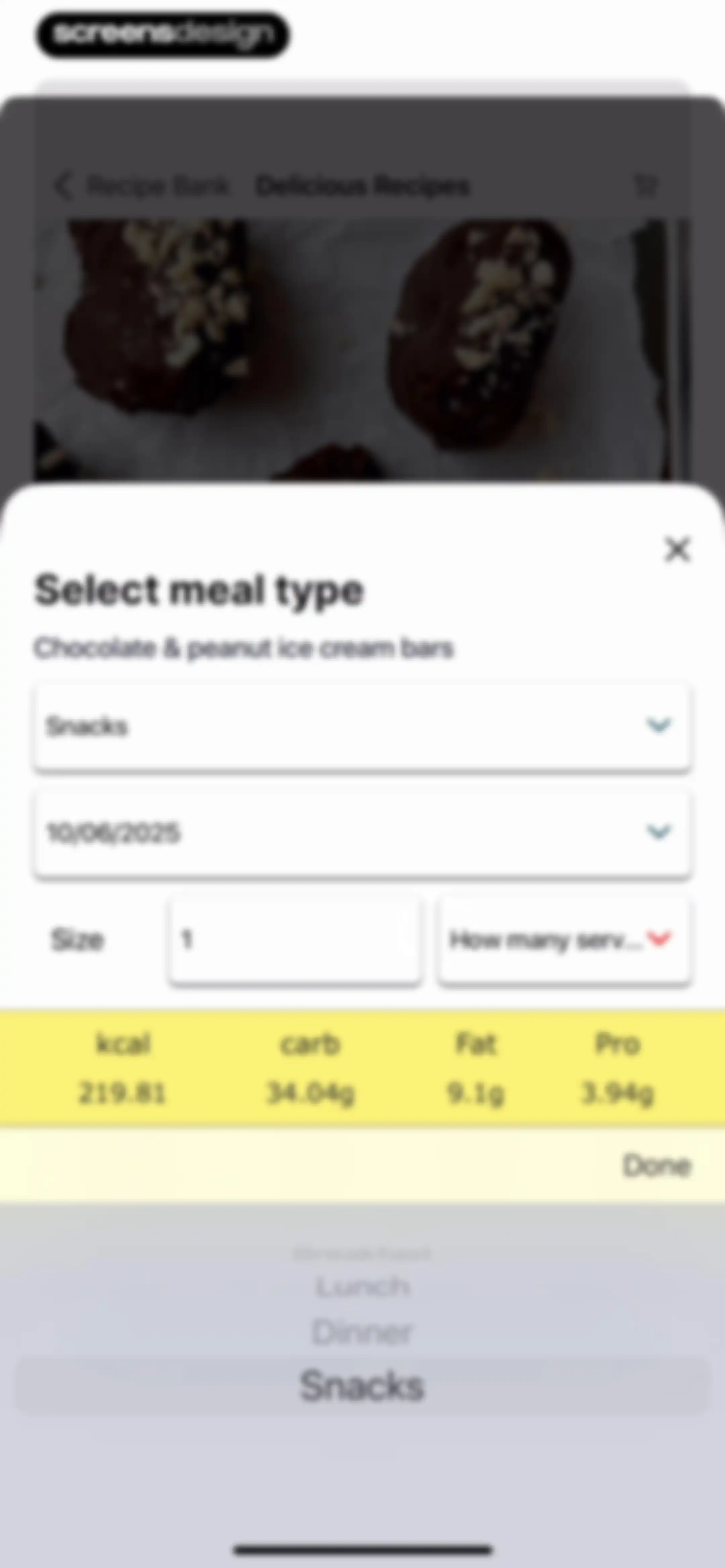 Results Wellness Lifestyle screen 106